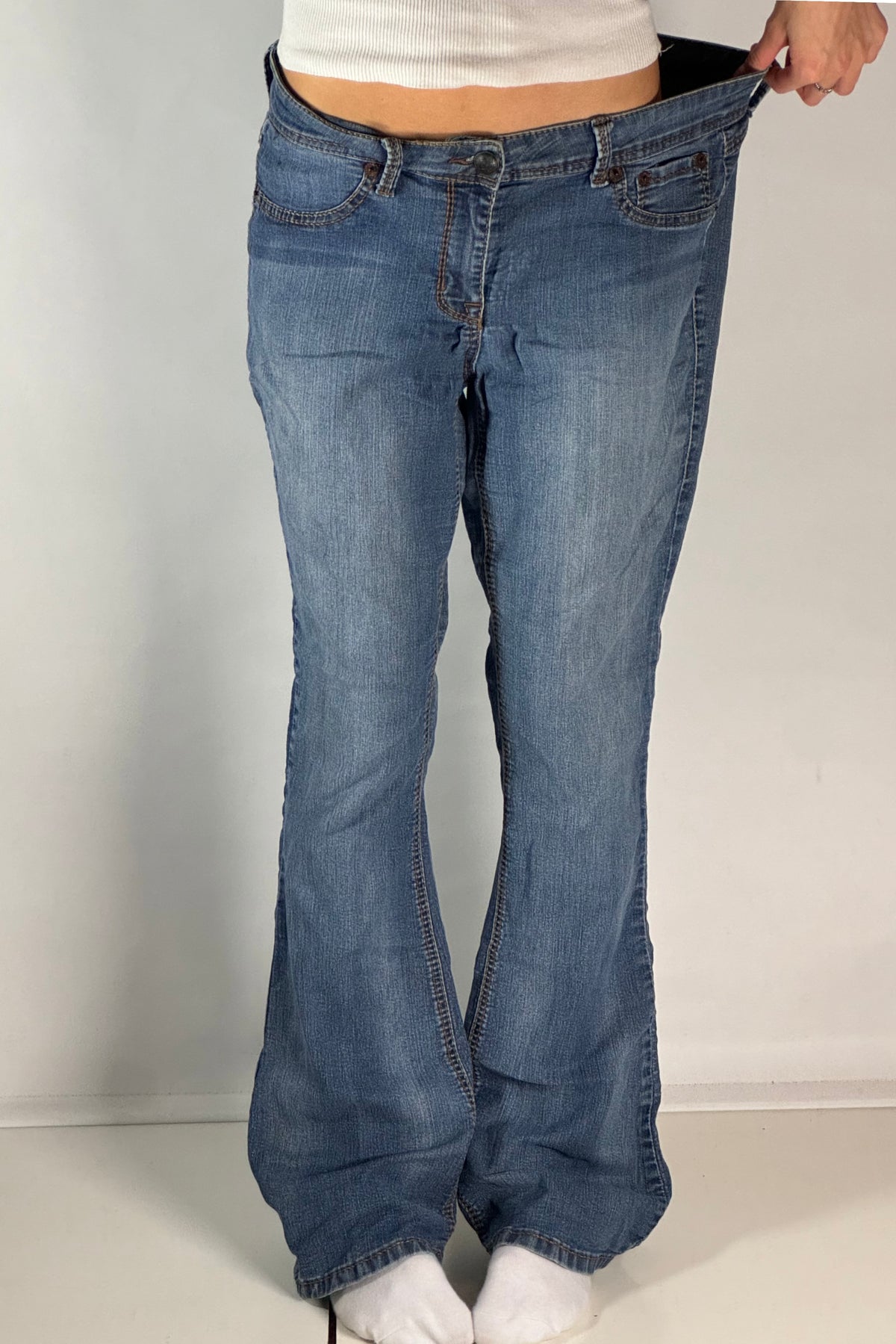 Flare jeans size: L