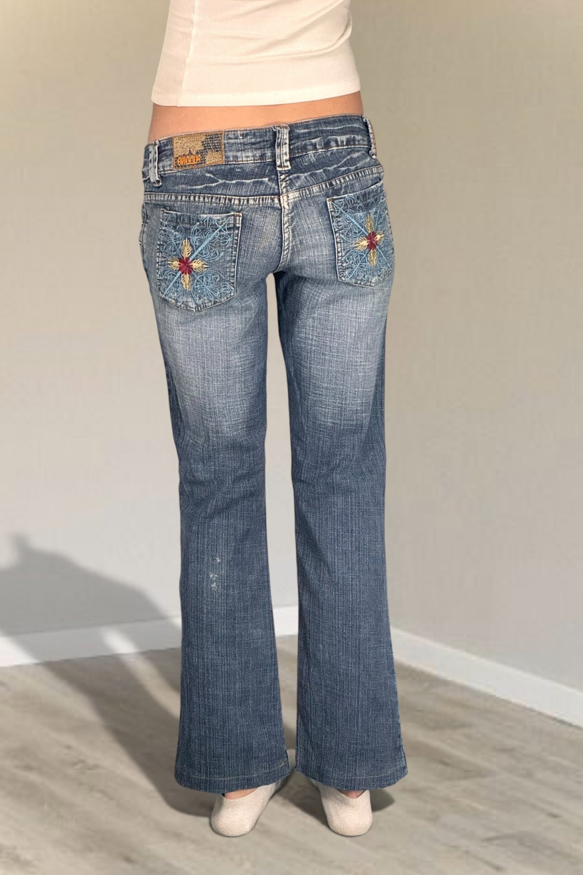 Lågmidjade jeans stl: XS