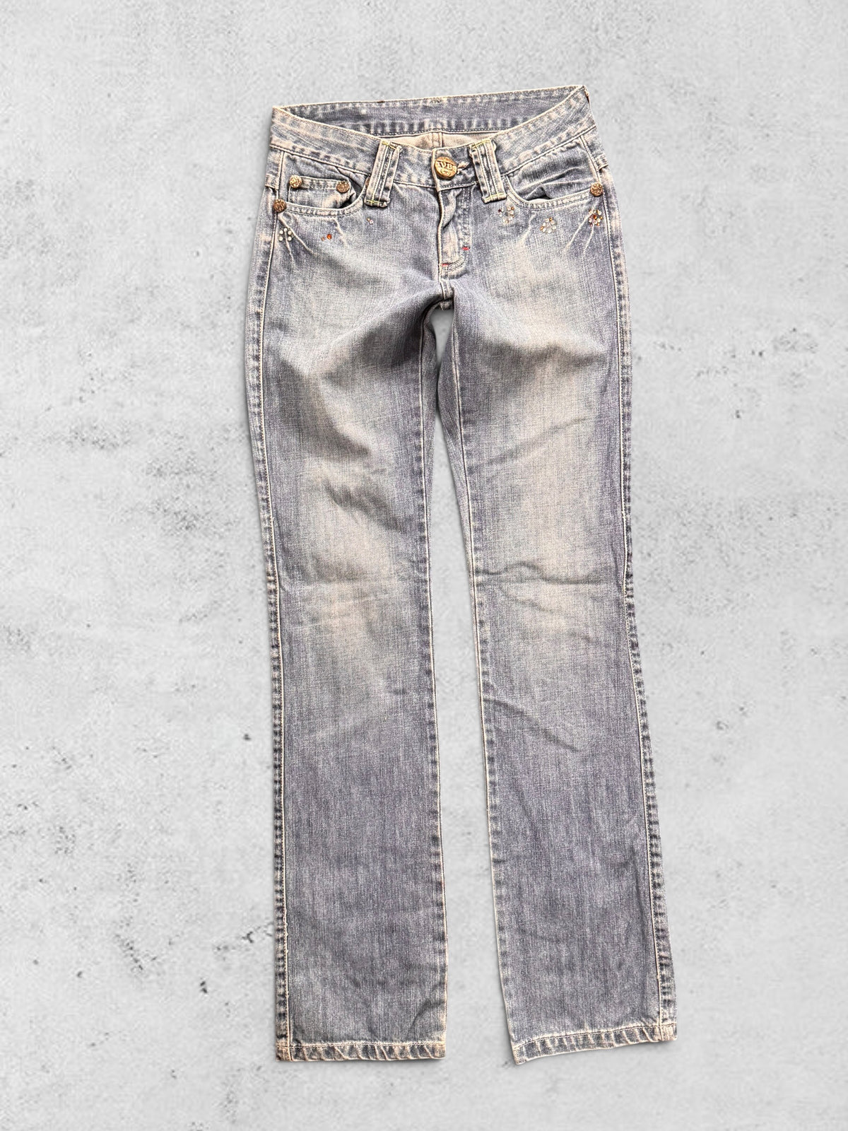 Lågmidjade jeans stl: XXXS