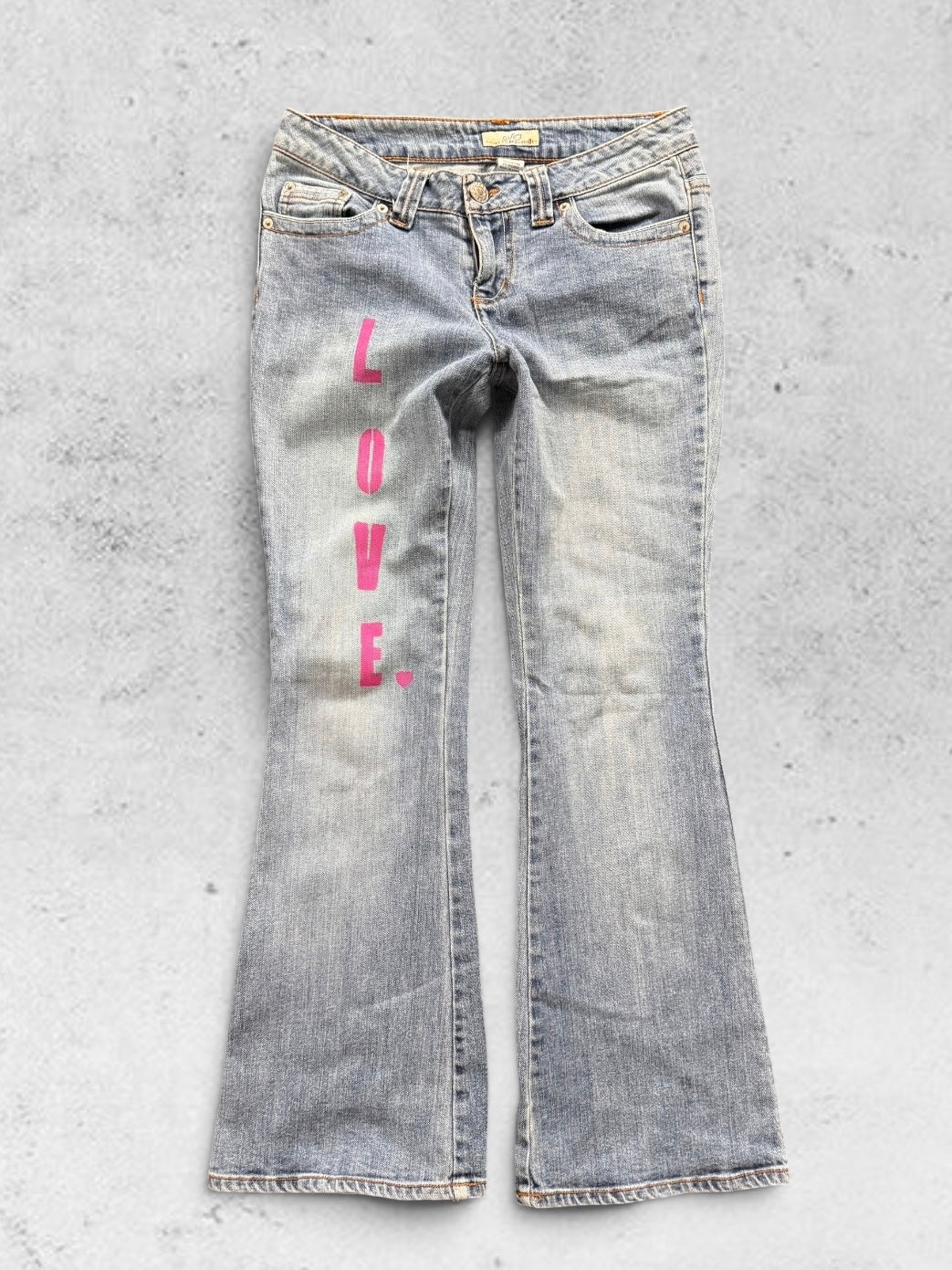 Lågmidjade jeans stl: S