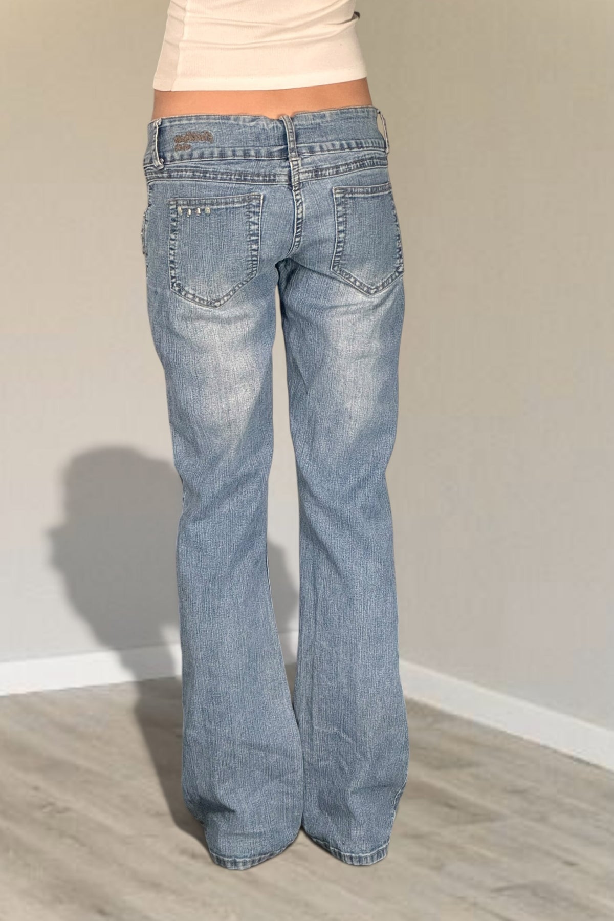 Lågmidjade jeans stl: S