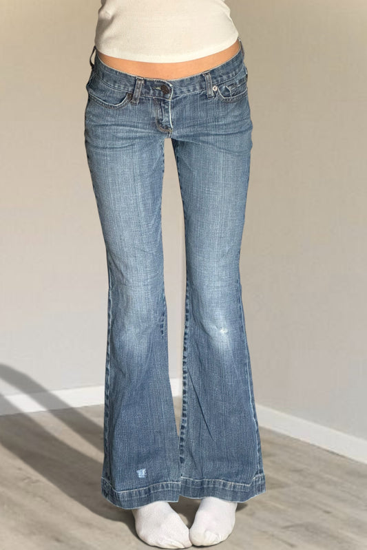 Lågmidjade jeans stl: XS