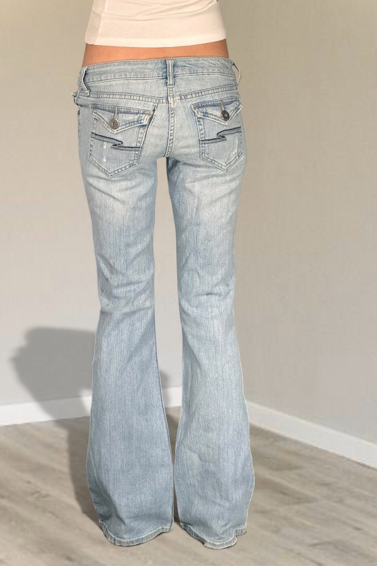 Lågmidjade jeans stl: S