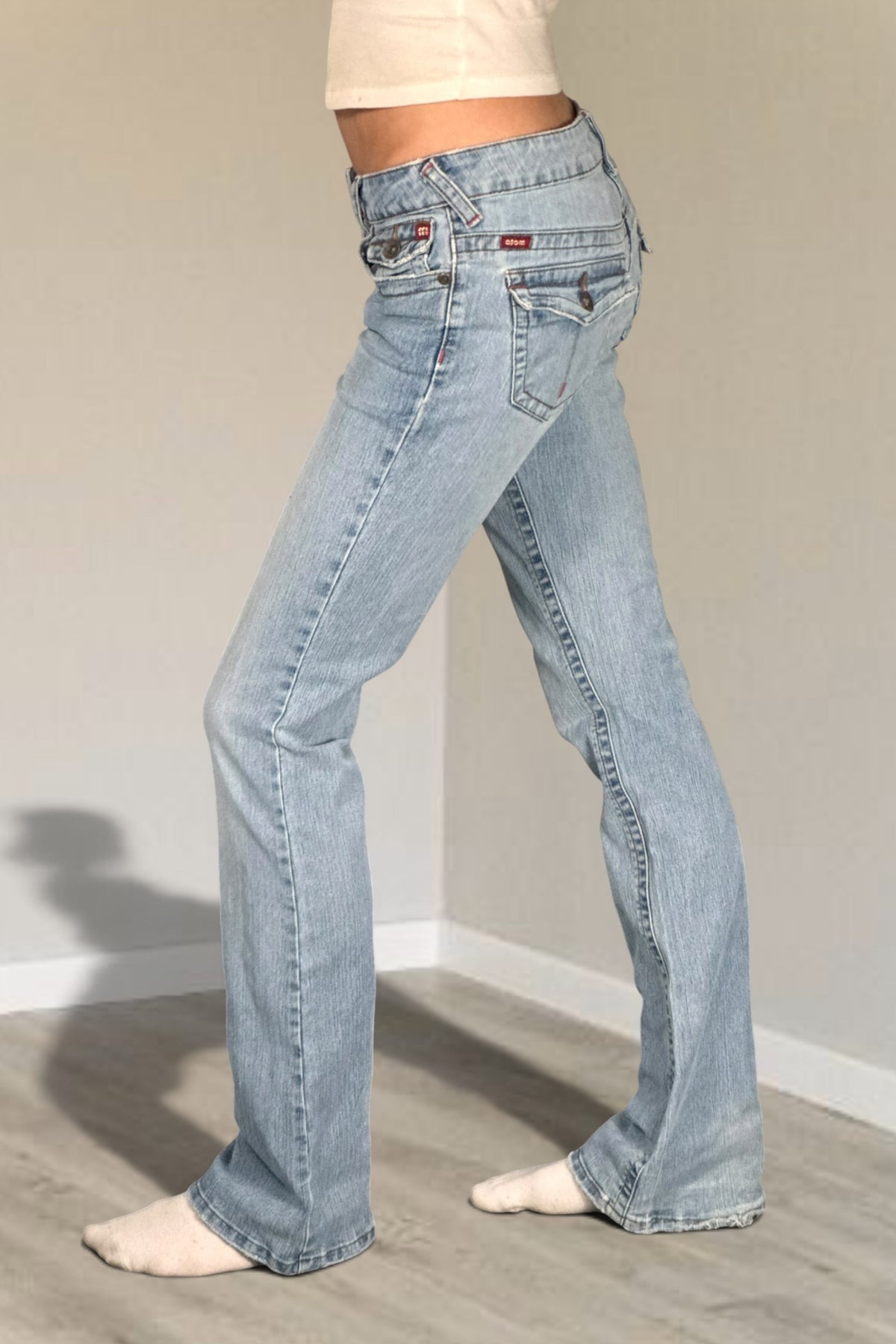 Lågmidjade jeans stl: XXS