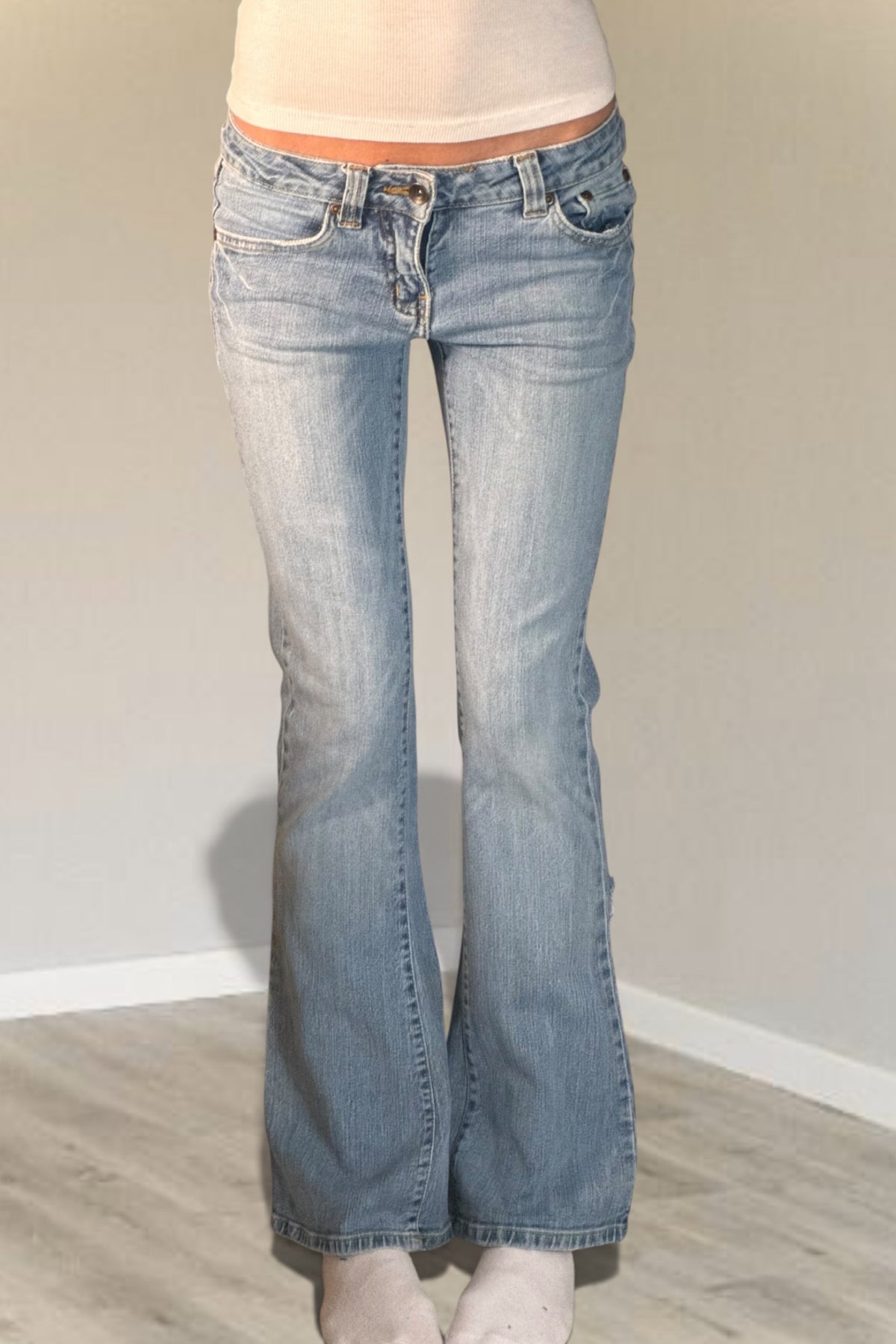 Lågmidjade jeans stl: XS