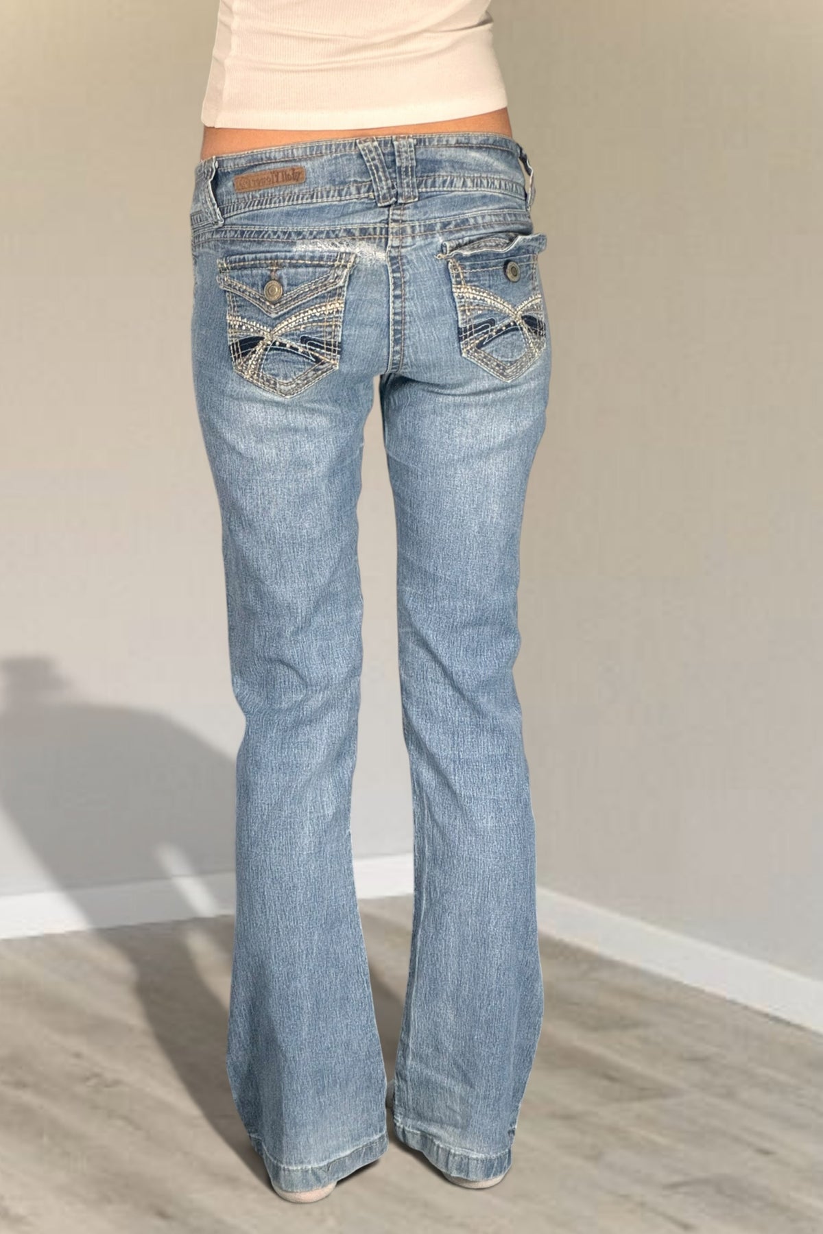 Lågmidjade jeans stl: XS