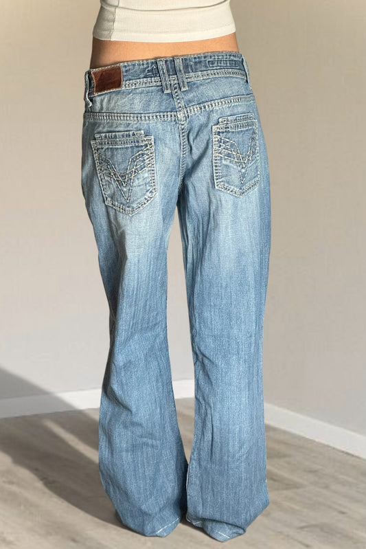 Lågmidjade jeans stl: M/L