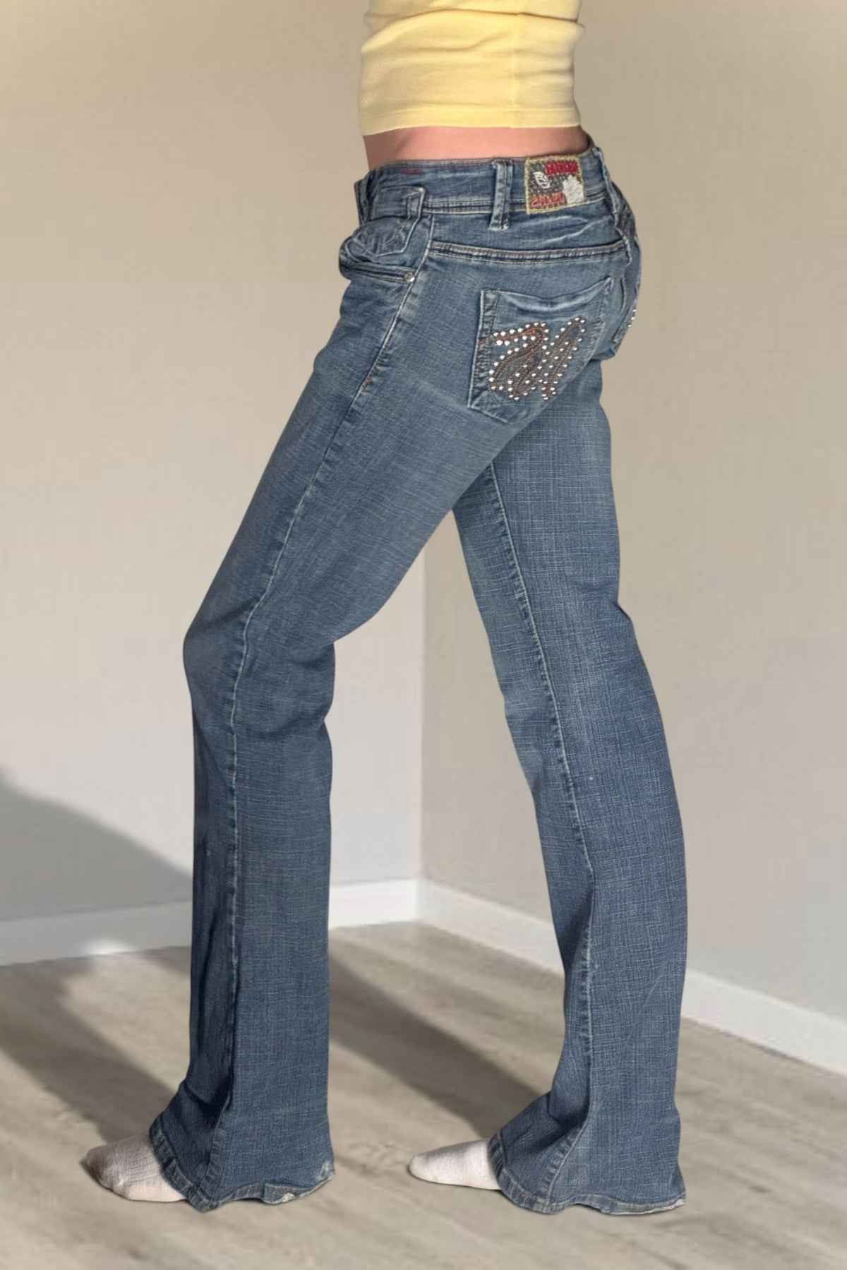 Low-rise jeans size: XS