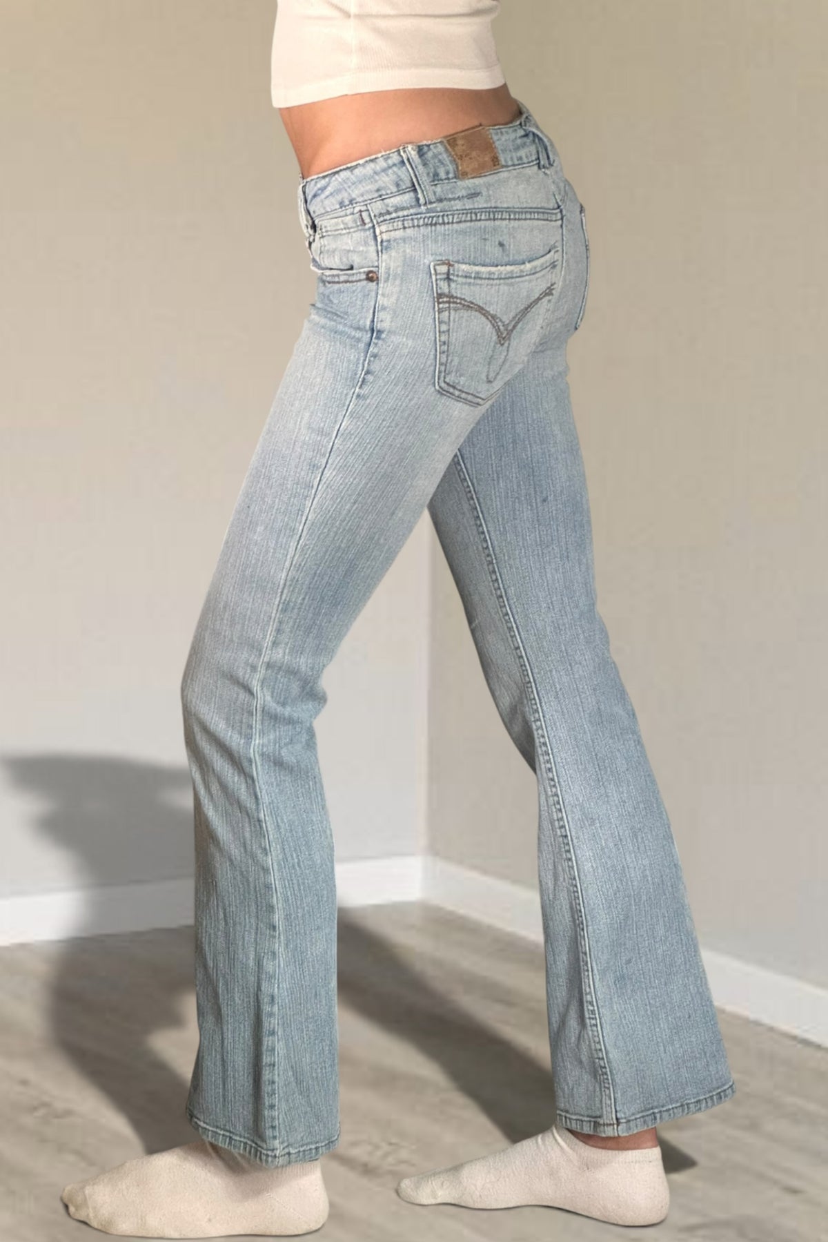 Lågmidjade jeans stl: XS