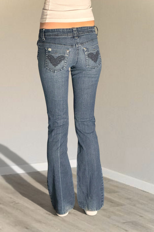 Lågmidjade jeans stl: XS