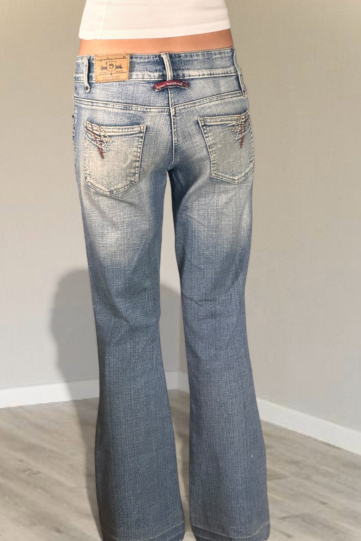 Flare jeans size: S