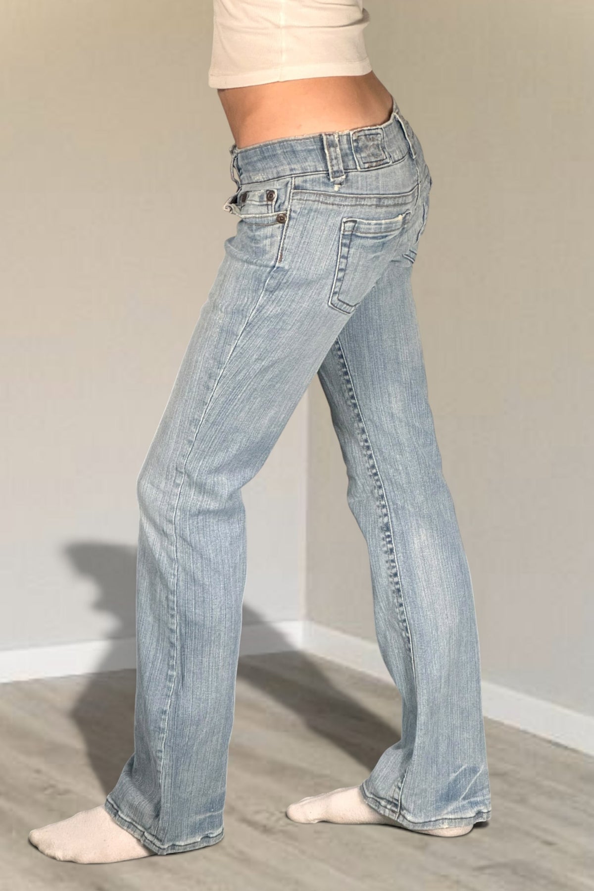 Lågmidjade jeans stl: XS