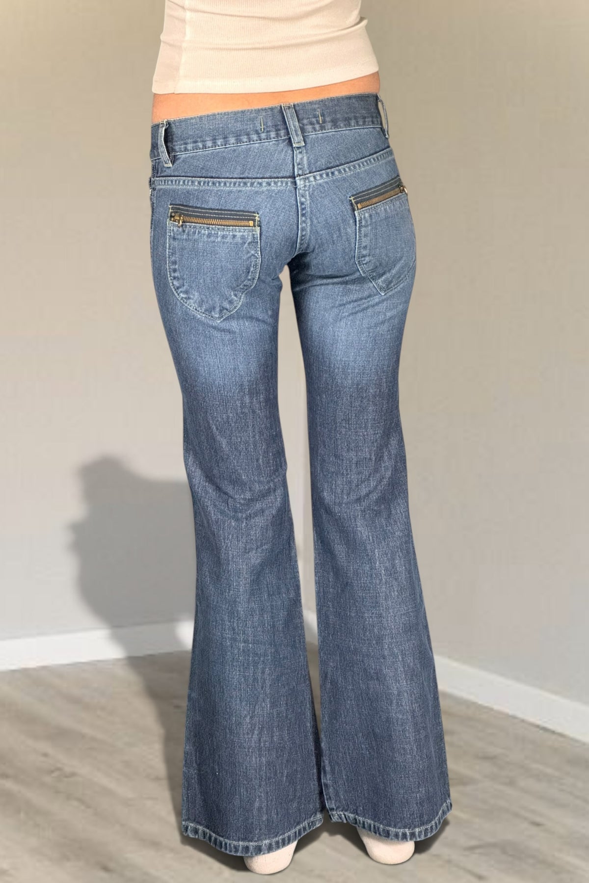 Lågmidjade jeans stl: XXS