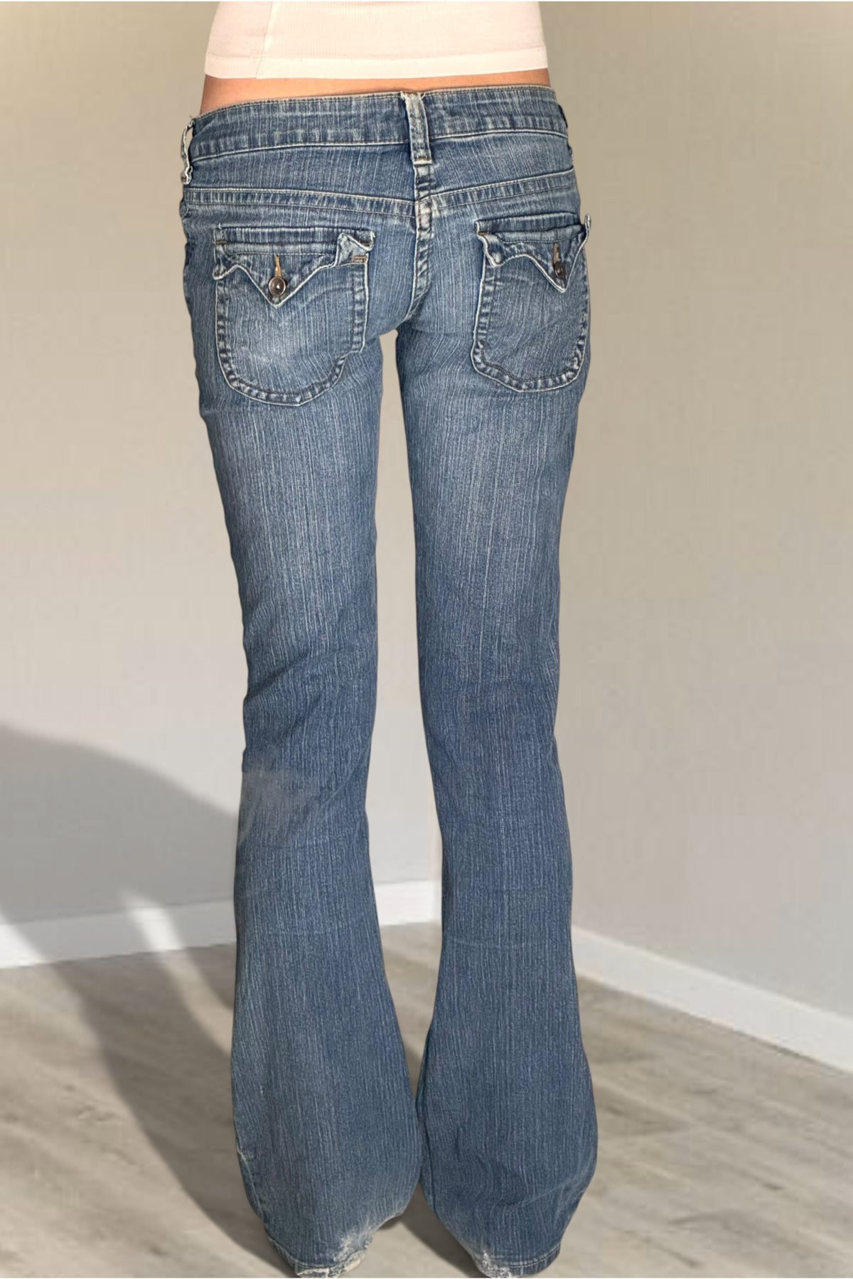 Lågmidjade jeans stl: S