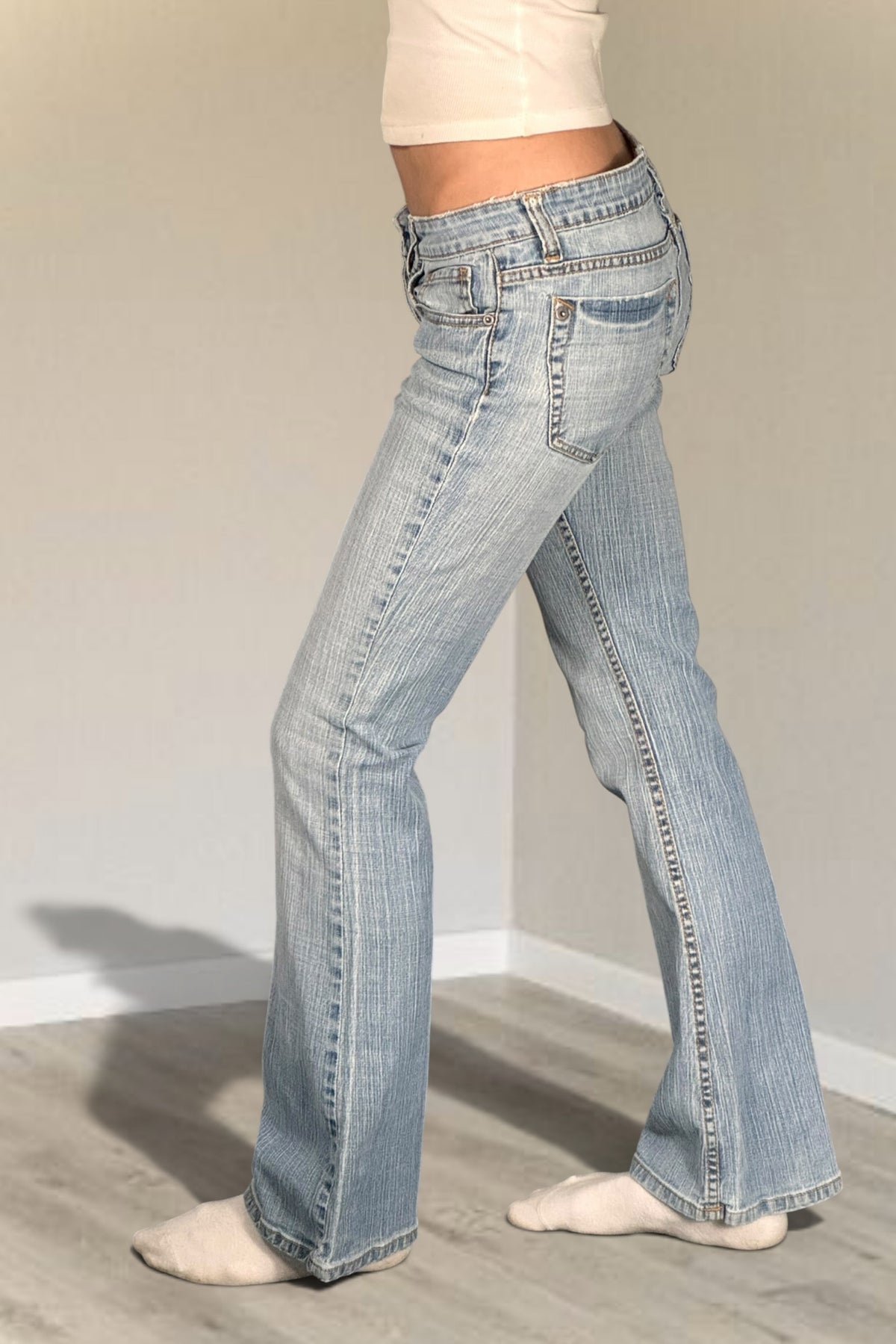 Lågmidjade jeans stl: XS