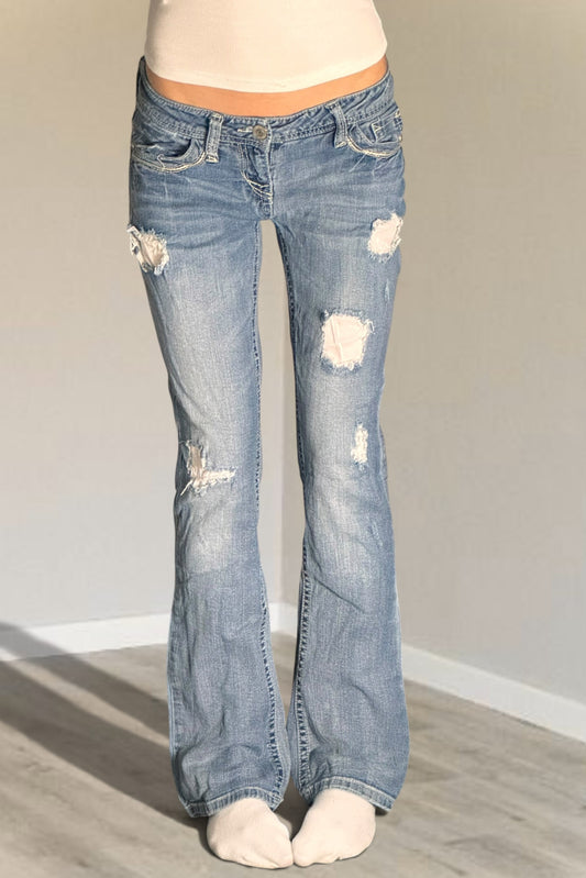 Lågmidjade jeans stl: S