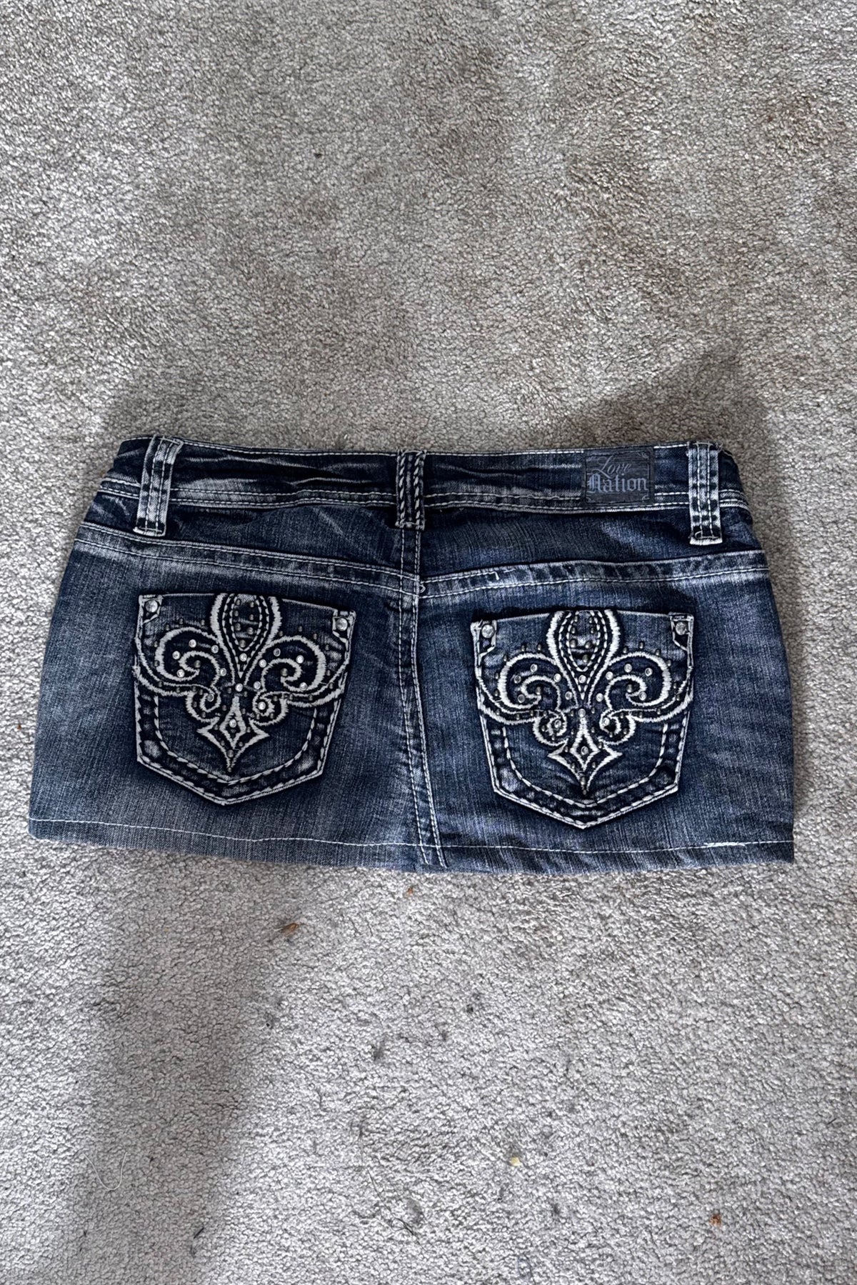 Jeans skirt size: S