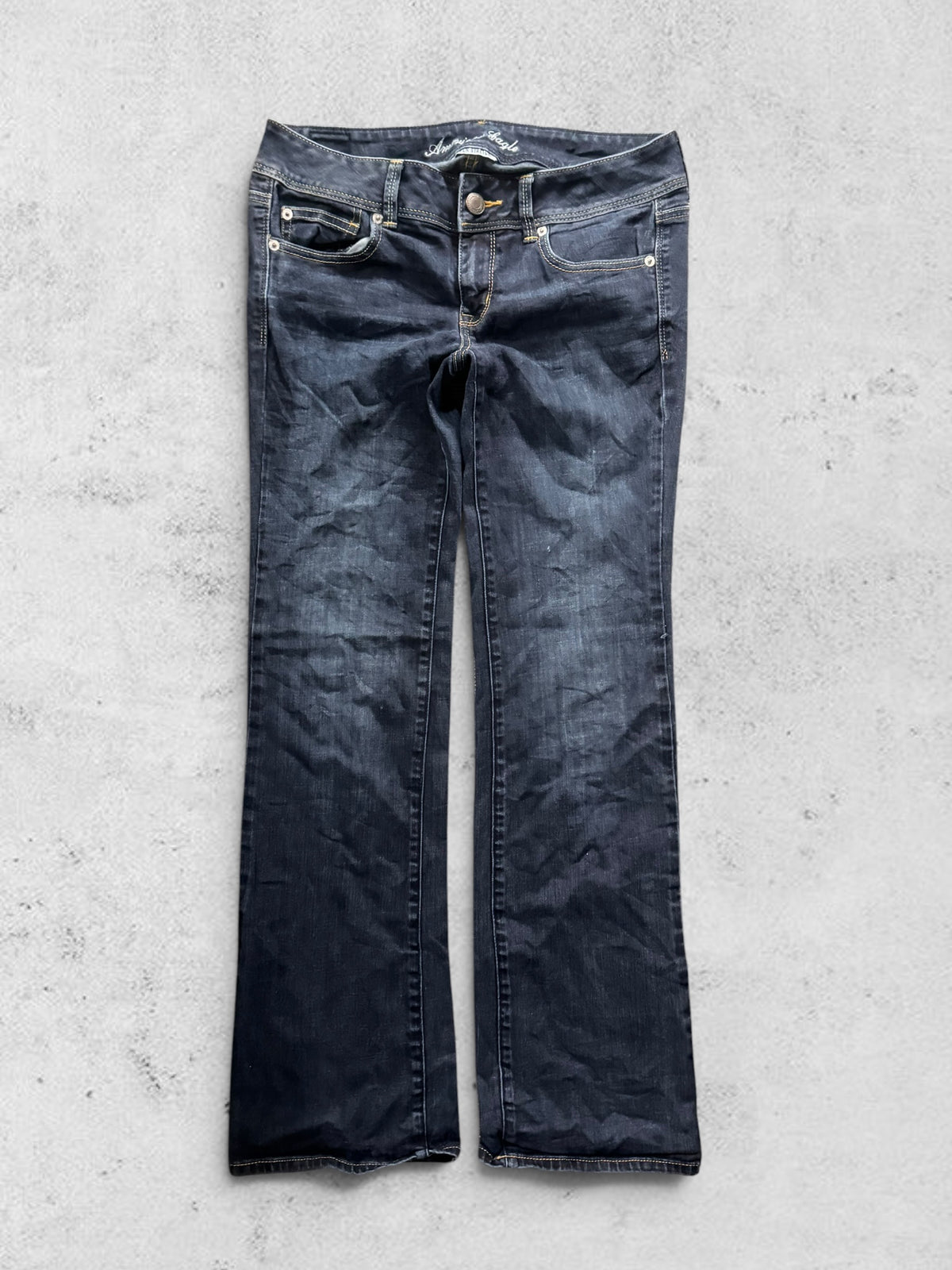 Lågmidjade jeans stl: S/M