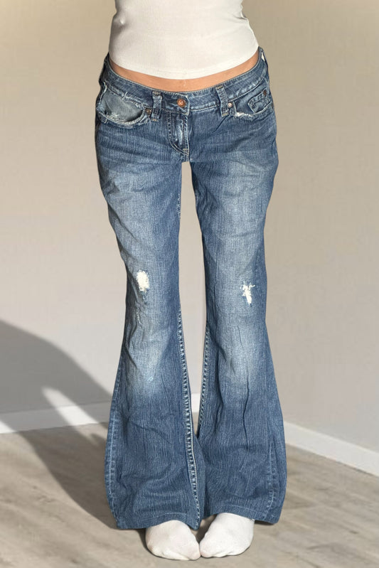 Lågmidjade jeans stl: S