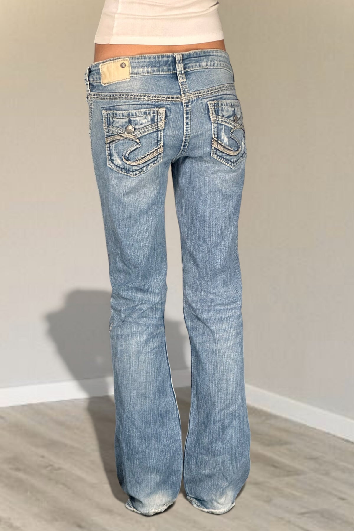Lågmidjade jeans stl: XS/S