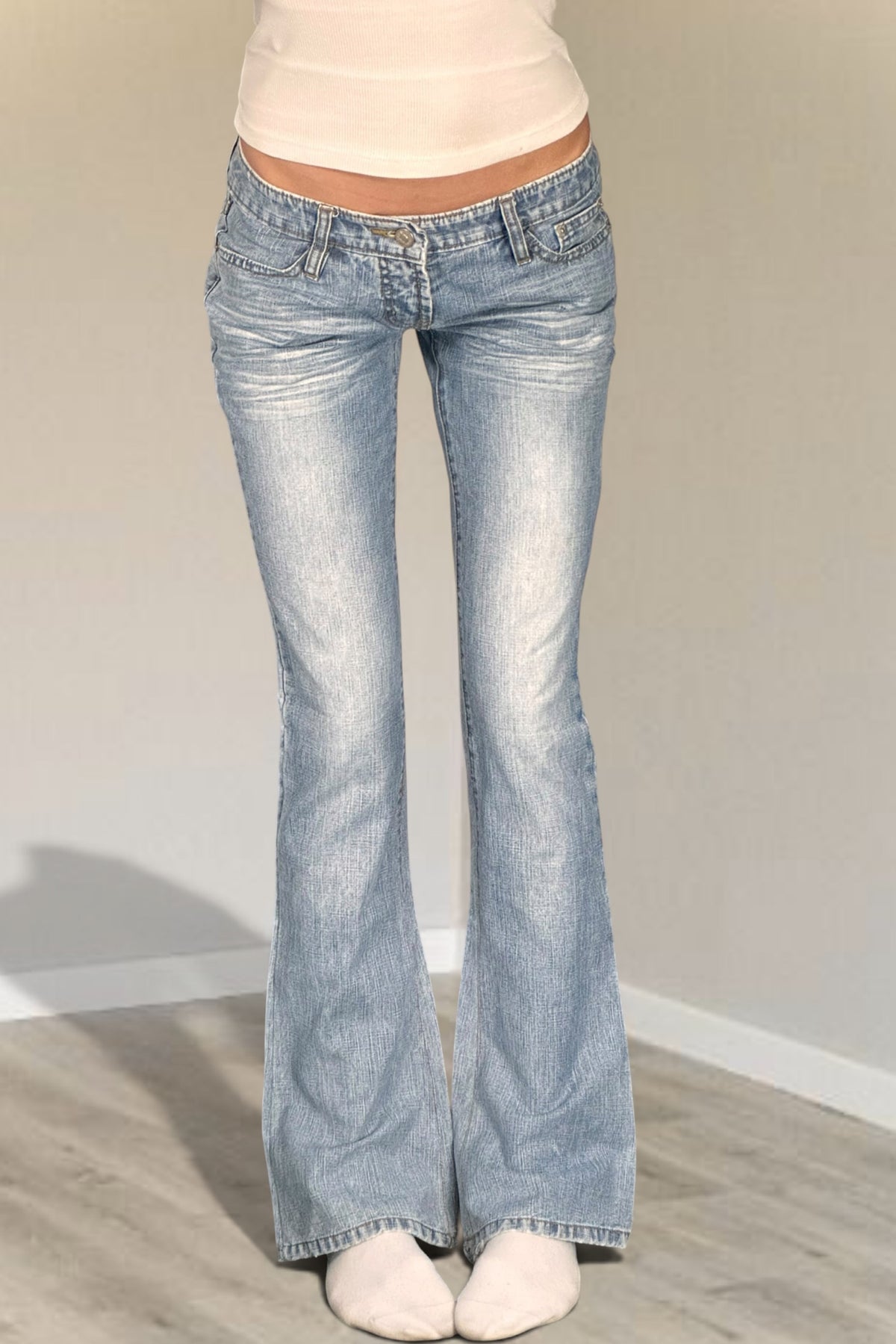 Lågmidjade jeans stl: XS/S