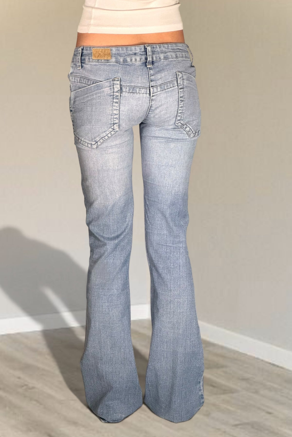 Lågmidjade jeans stl: S