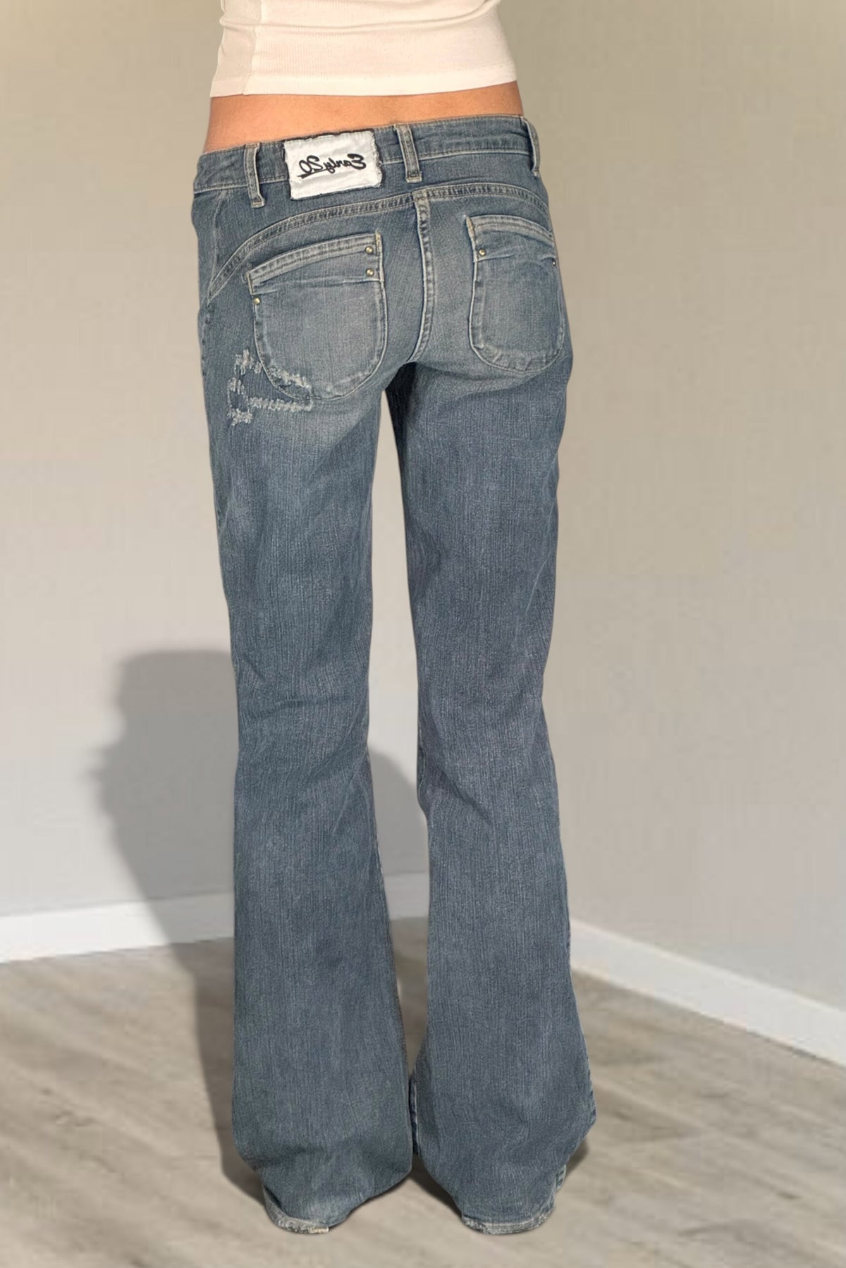 Lågmidjade jeans stl: XS
