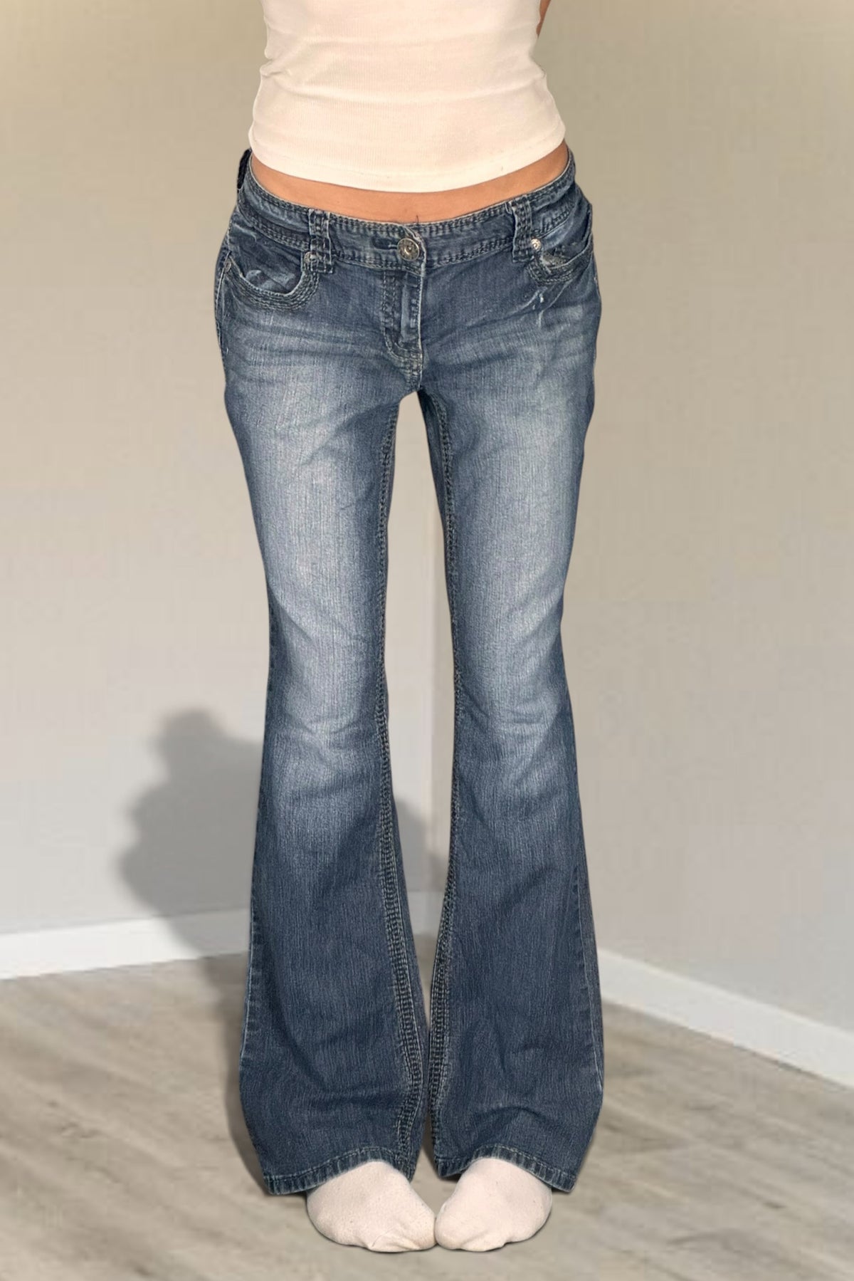 Lågmidjade jeans stl: M