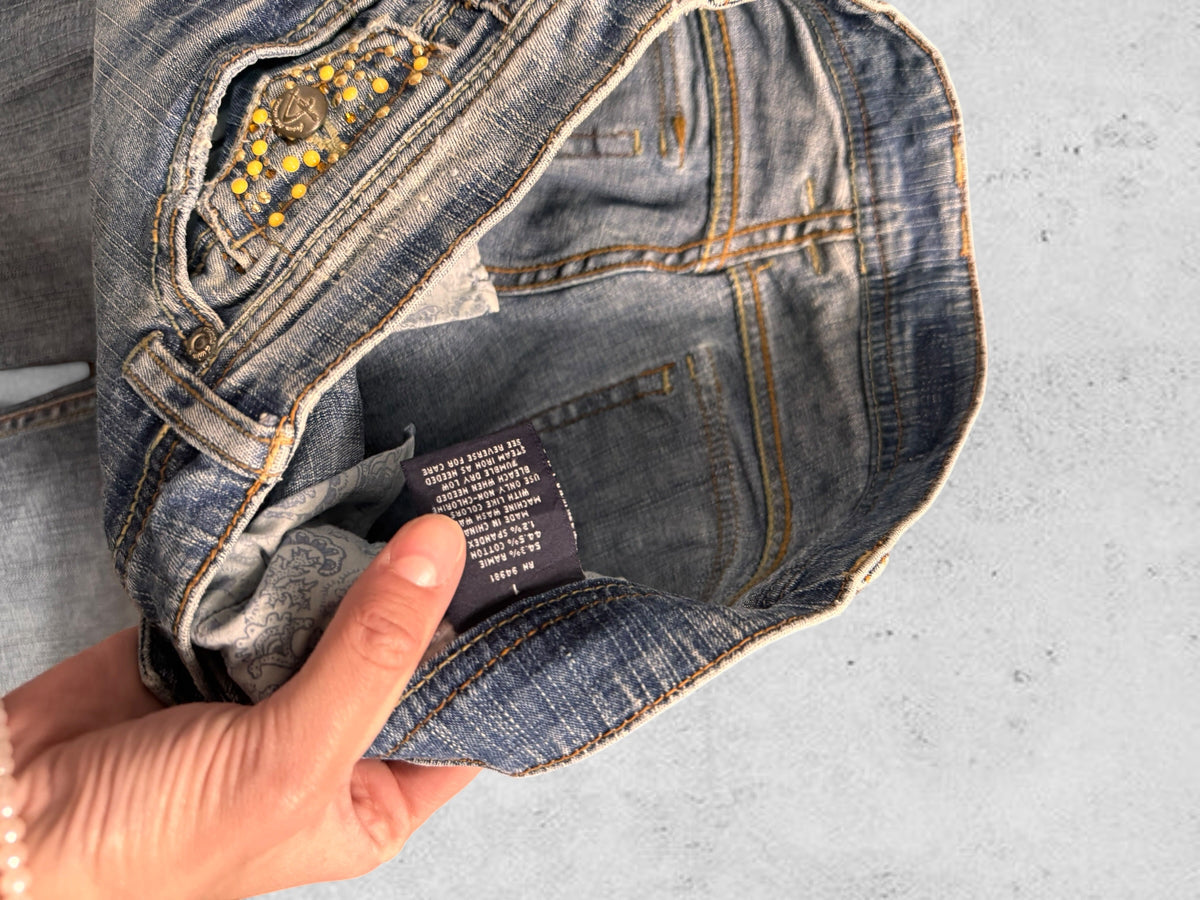 Lågmidjade jeans stl: XS