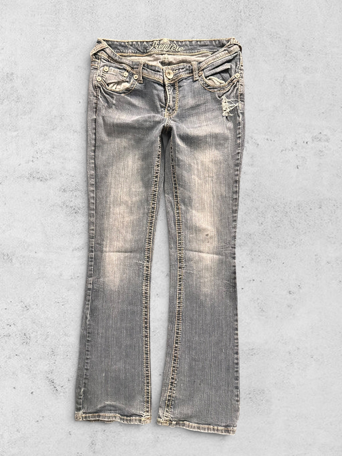 Lågmidjade jeans stl: S