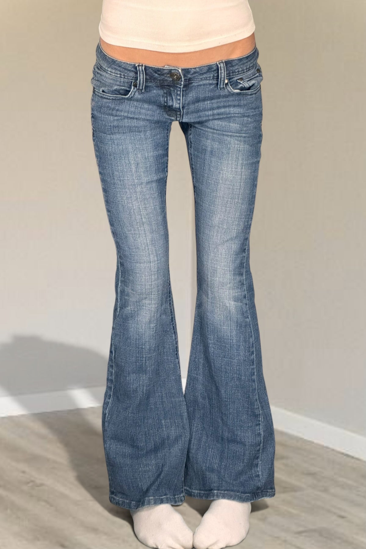 Lågmidjade jeans stl: XS