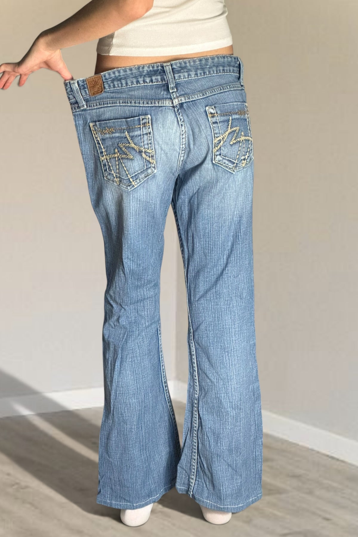 Lågmidjade jeans stl: L