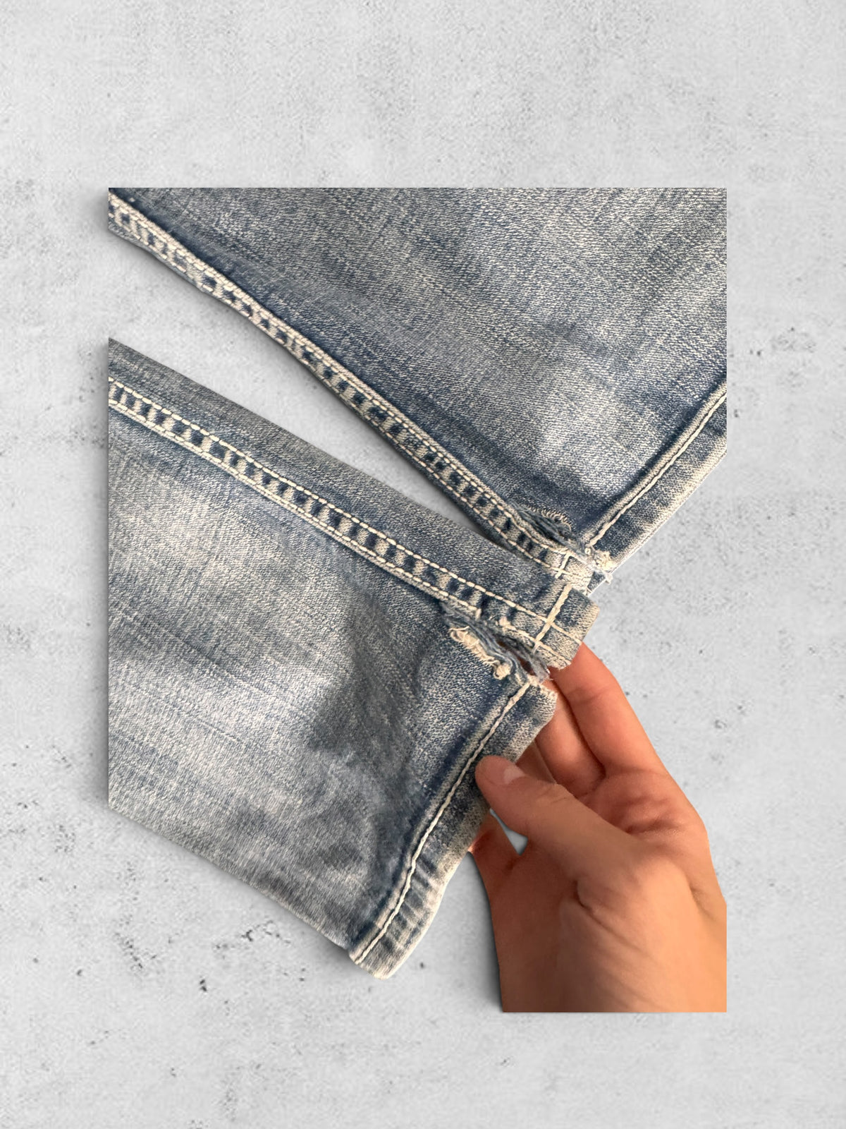 Lågmidjade jeans stl: XS