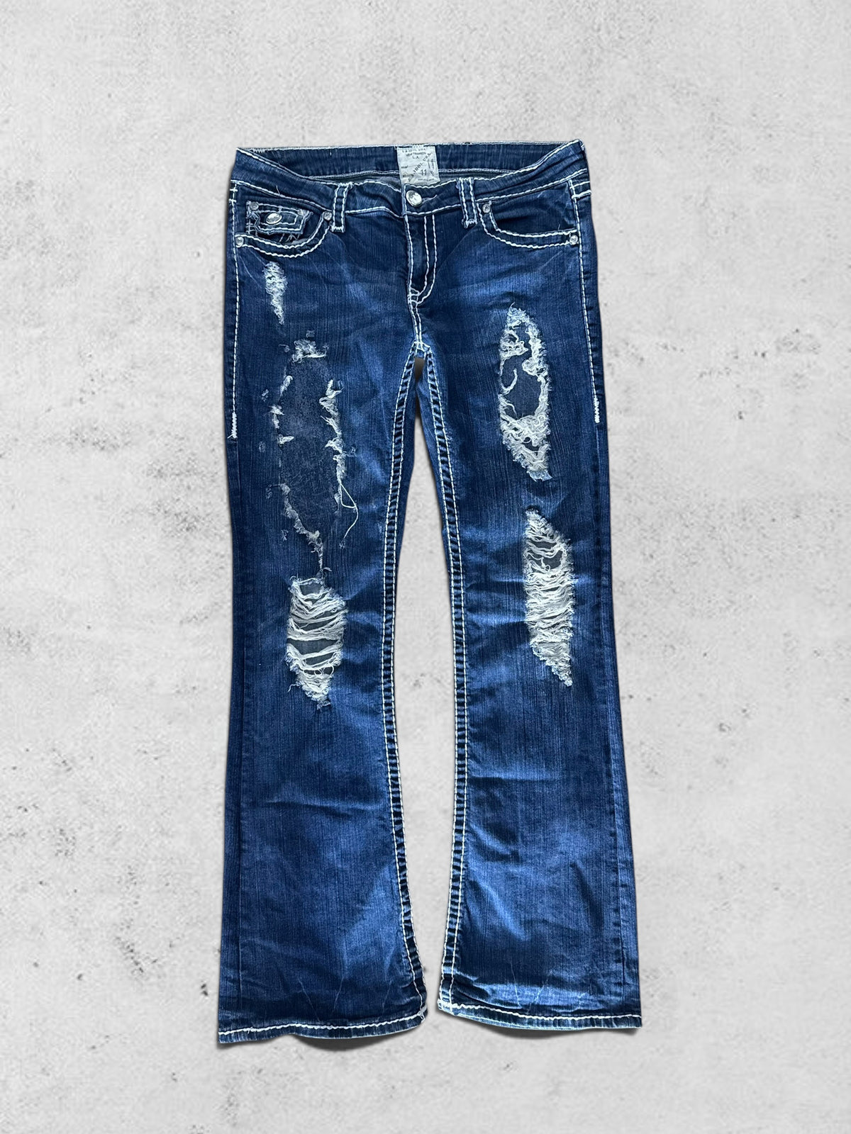 Low-rise jeans size: L