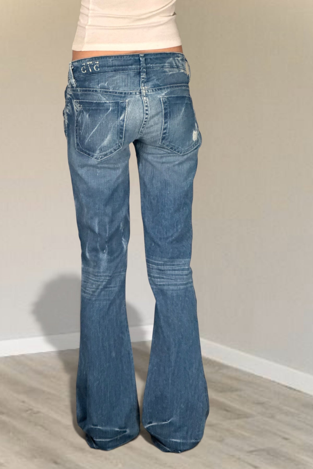Lågmidjade jeans stl: S