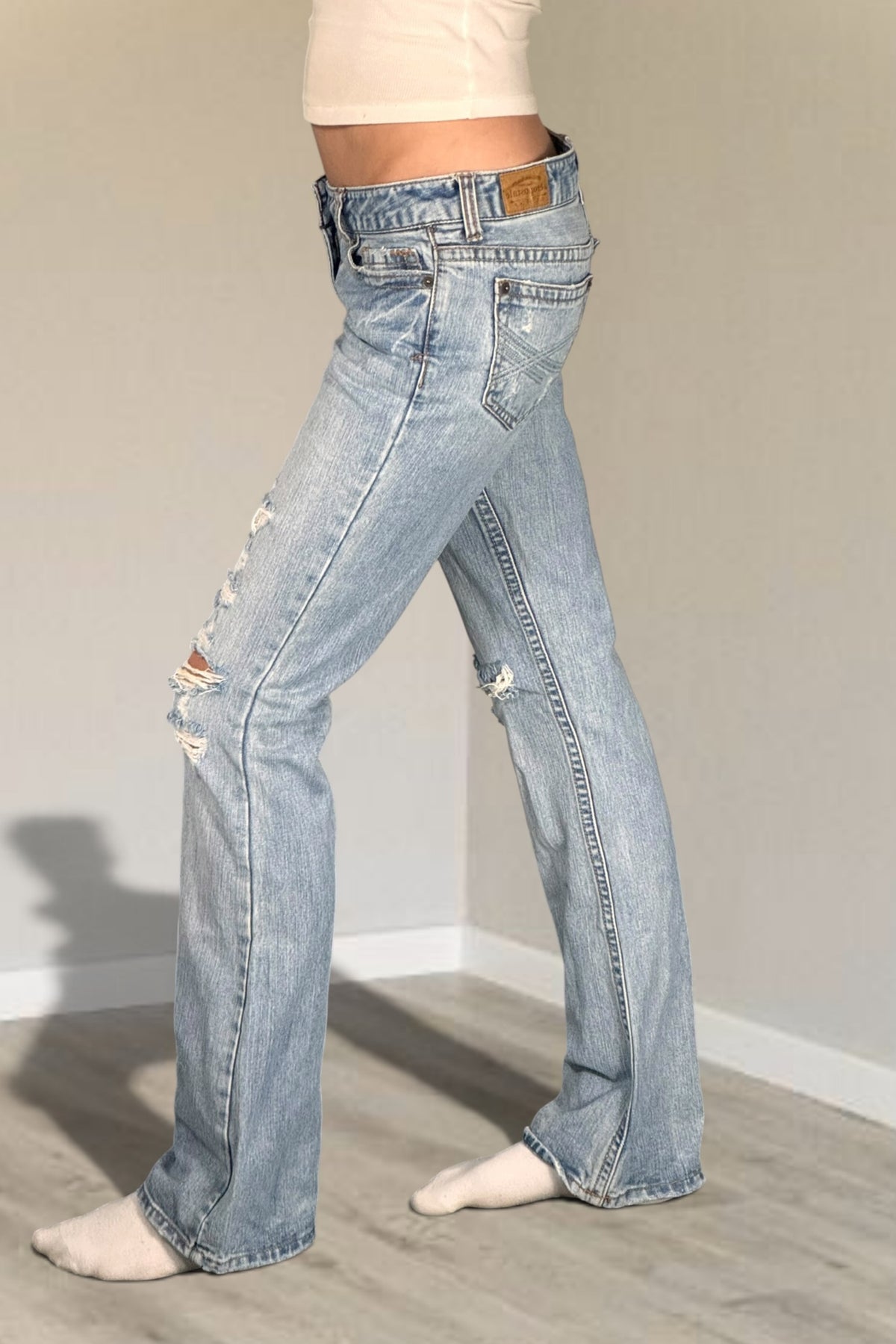 Lågmidjade jeans stl: XS
