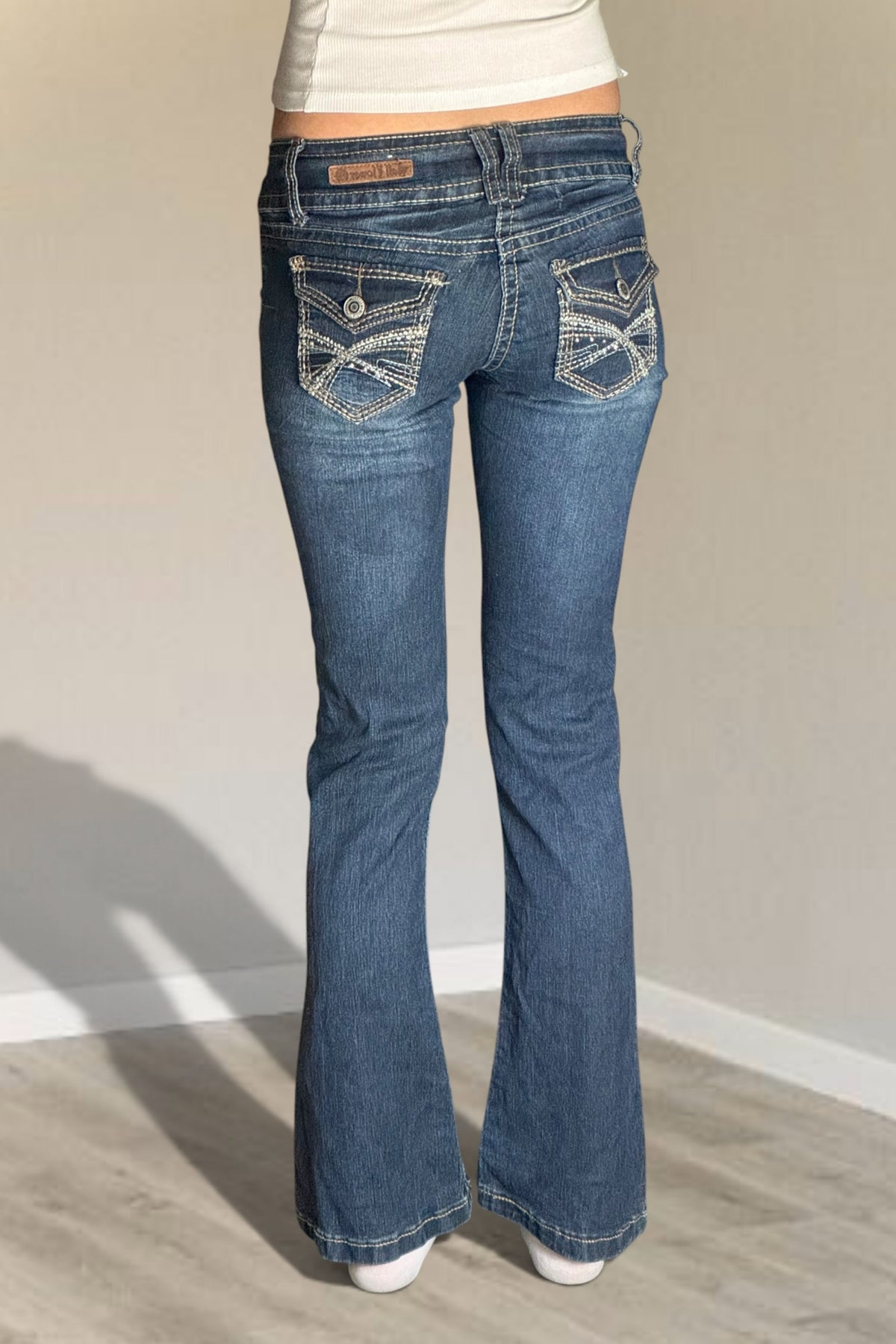 Lågmidjade jeans stl: XXS