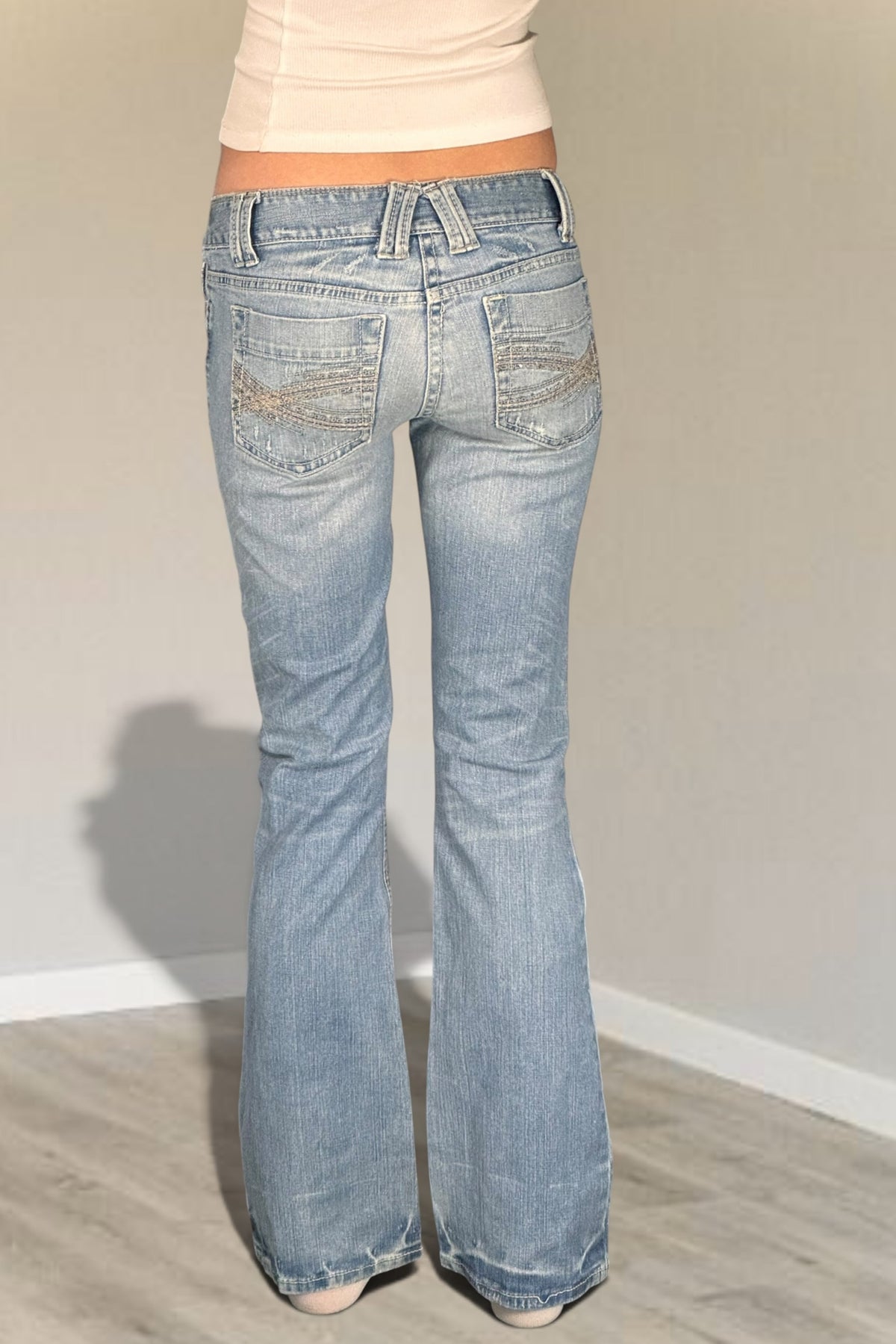 Lågmidjade jeans stl: XXS