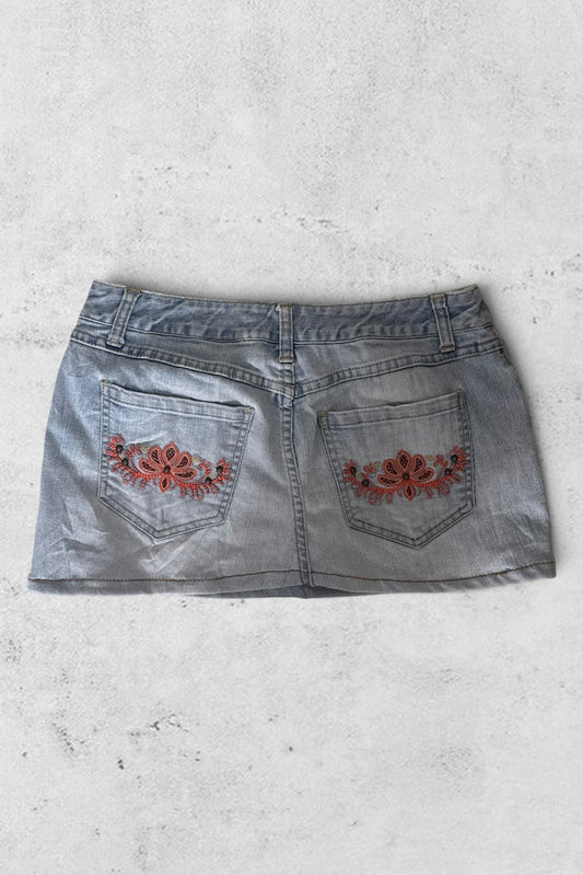 Jeans kjol stl: S