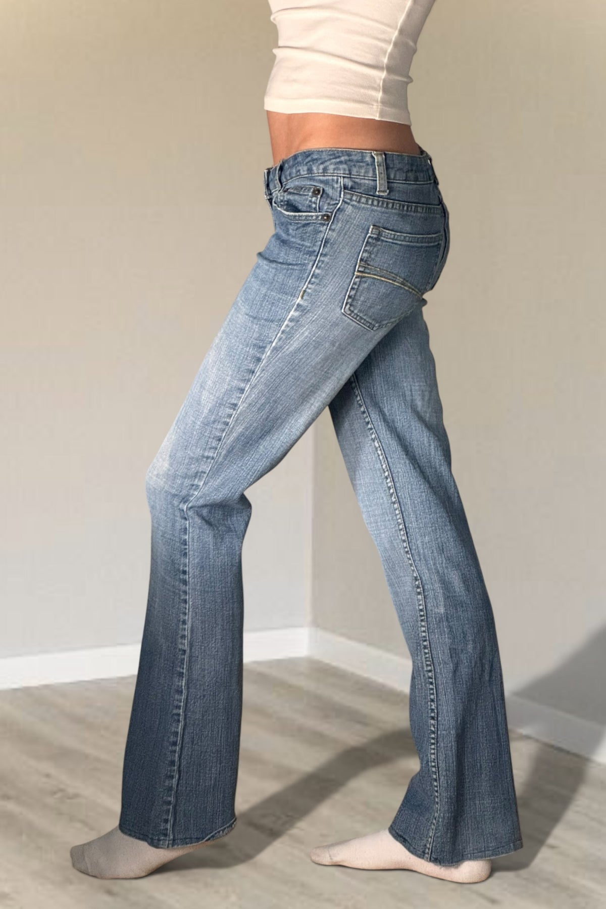 Lågmidjade jeans stl: XS