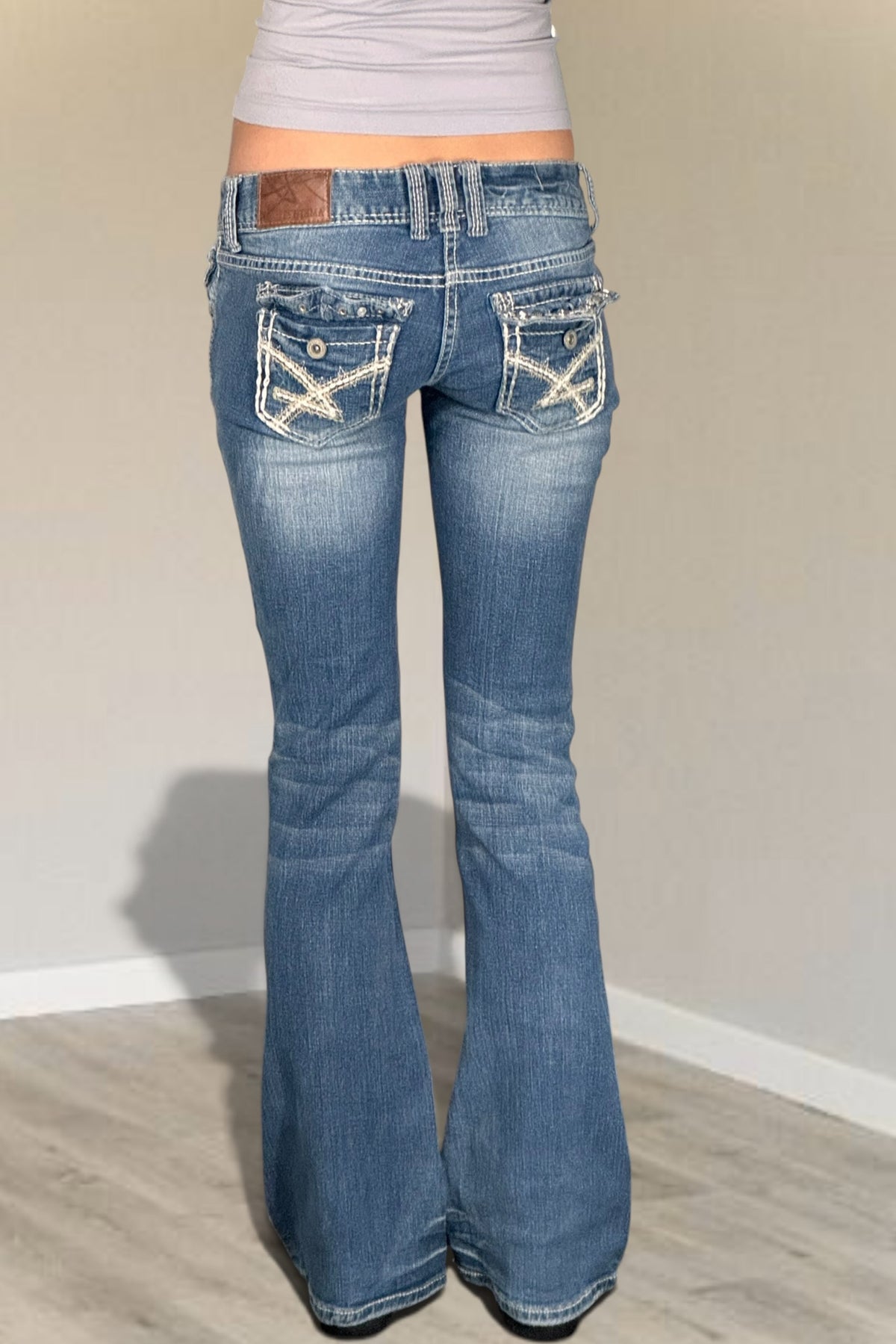 Lågmidjade jeans stl: XS