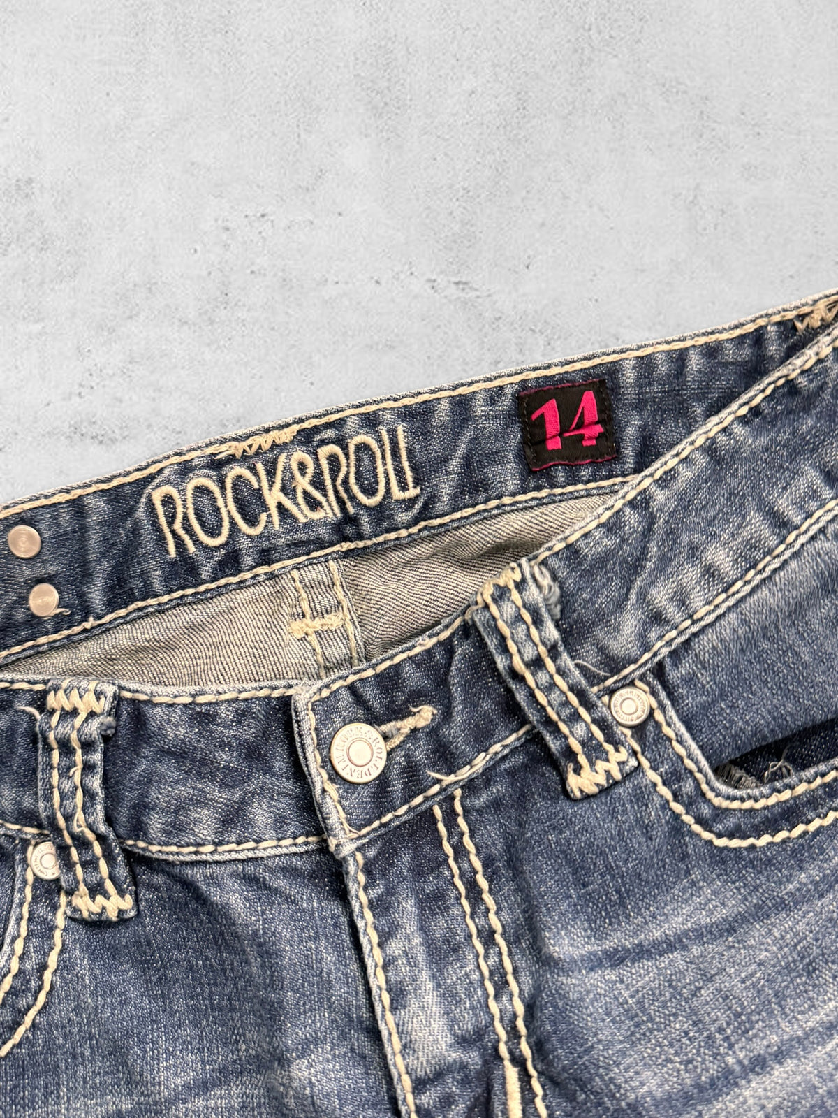 Lågmidjade jeans stl: XXS