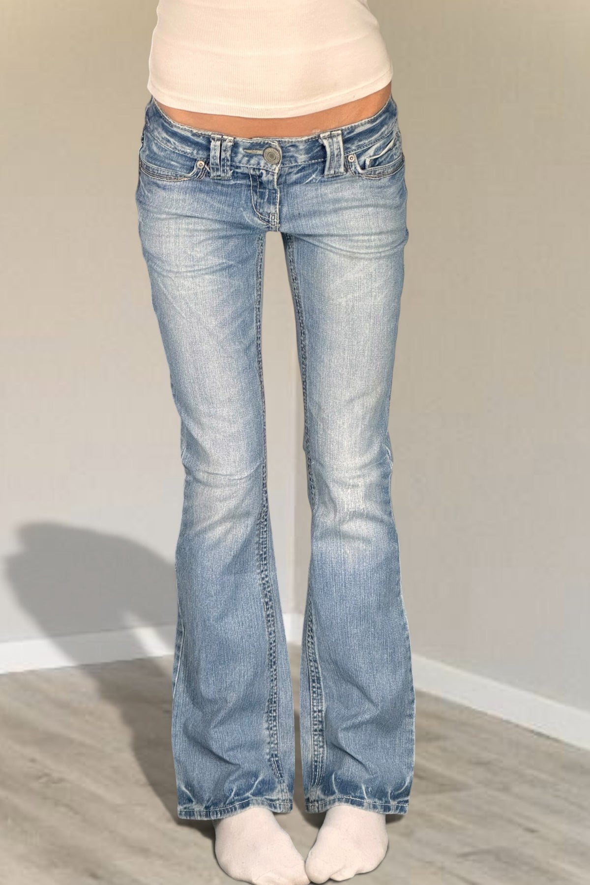 Lågmidjade jeans stl: XXS