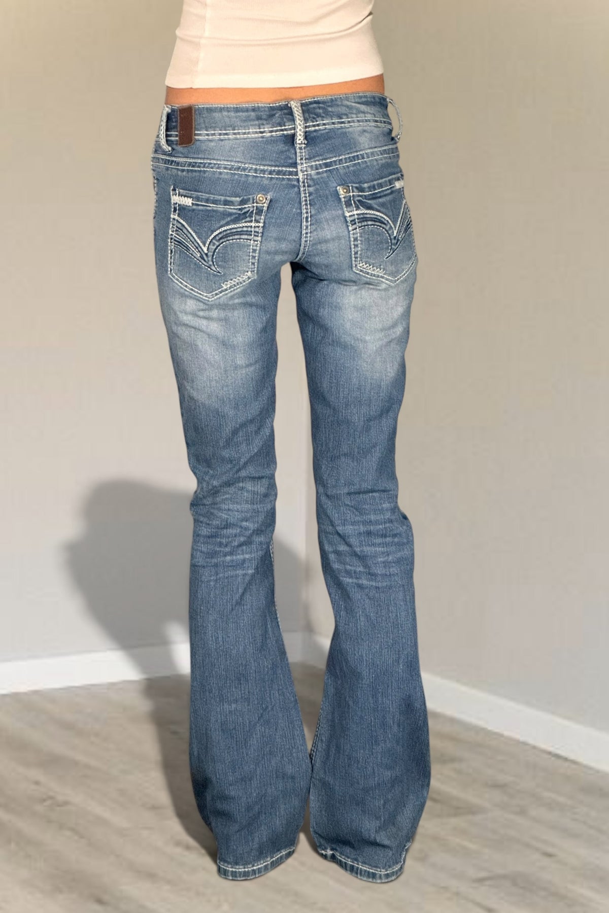 Lågmidjade jeans stl: XS