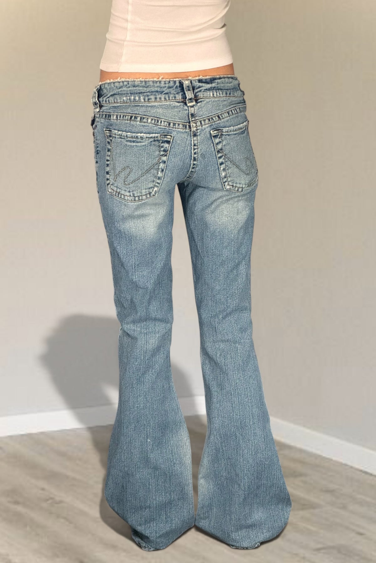 Lågmidjade jeans stl: XS