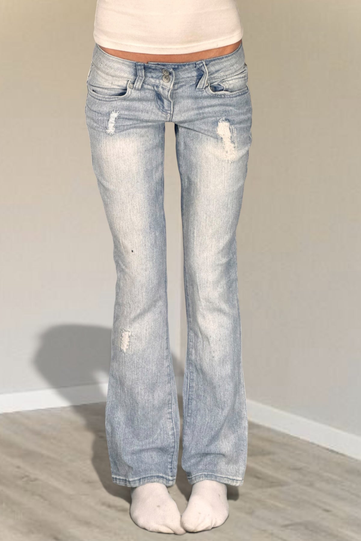 Lågmidjade jeans stl: XXS