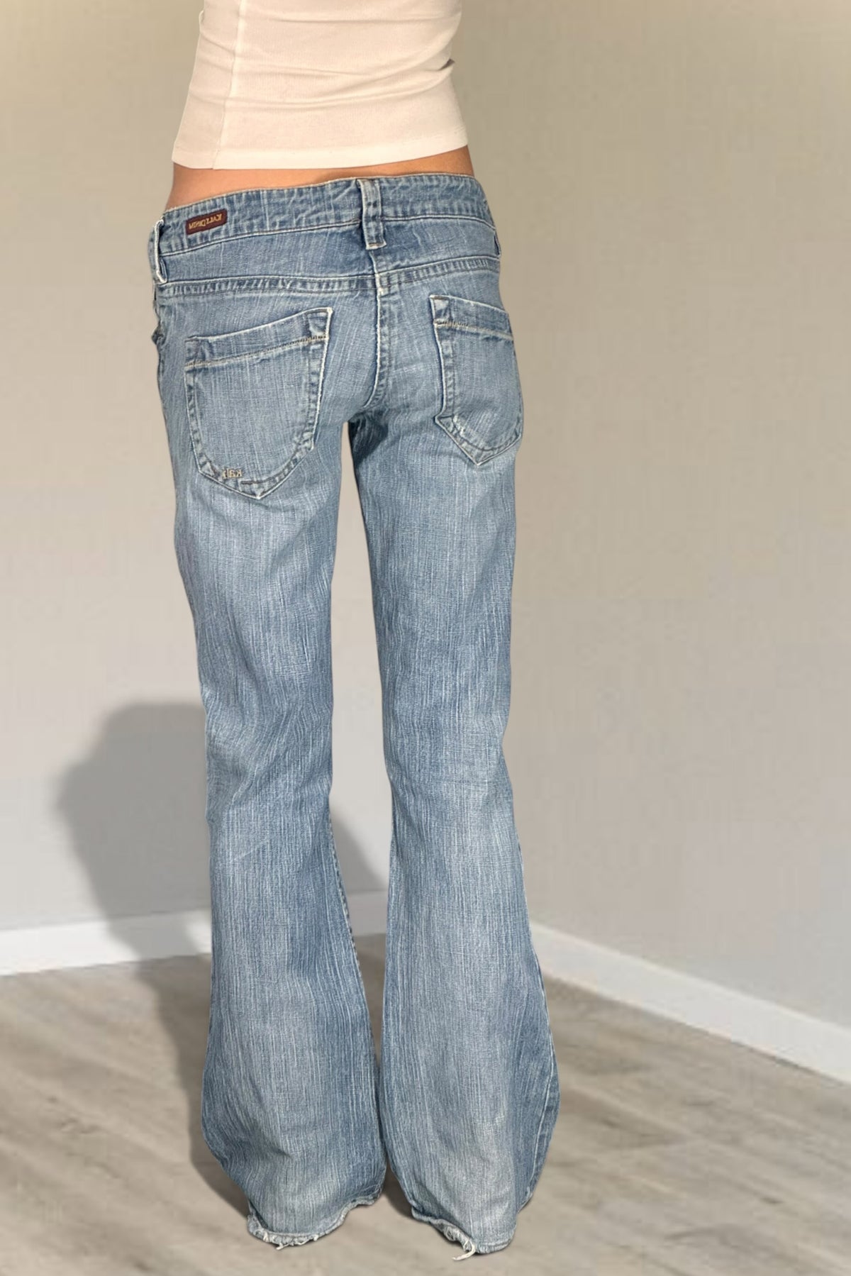 Lågmidjade jeans stl: S