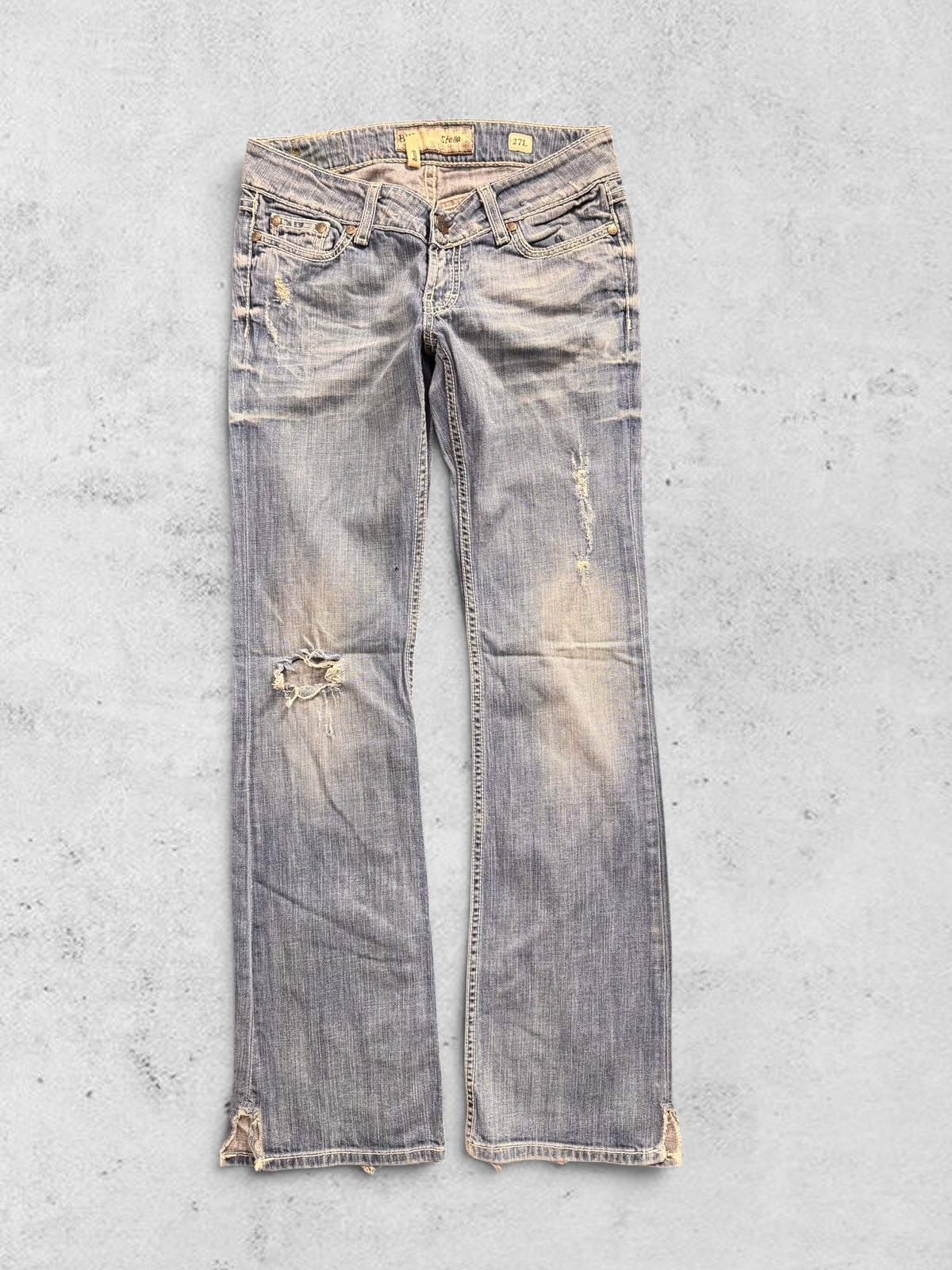 Lågmidjade jeans stl: S