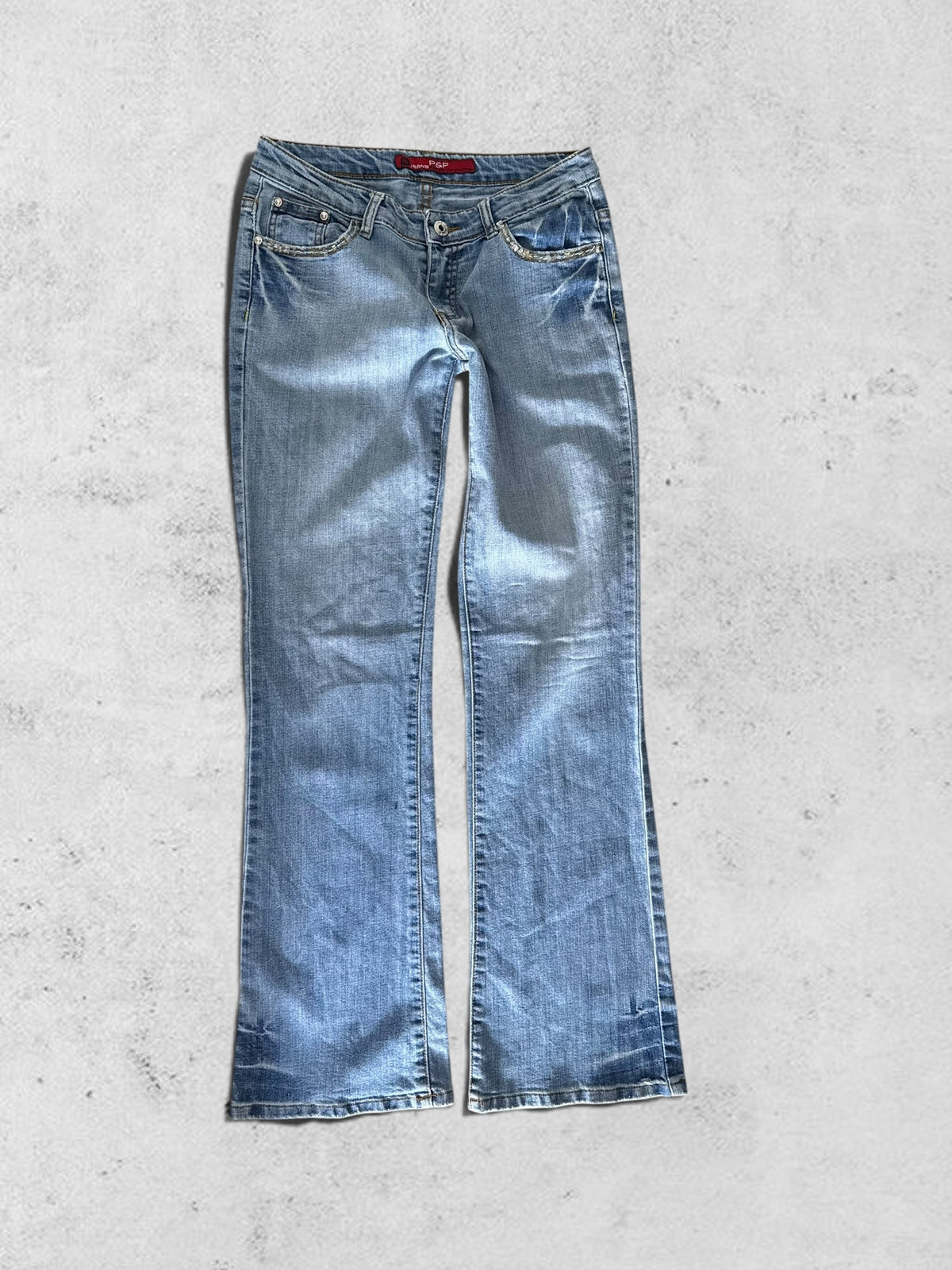 Low-rise jeans size: S
