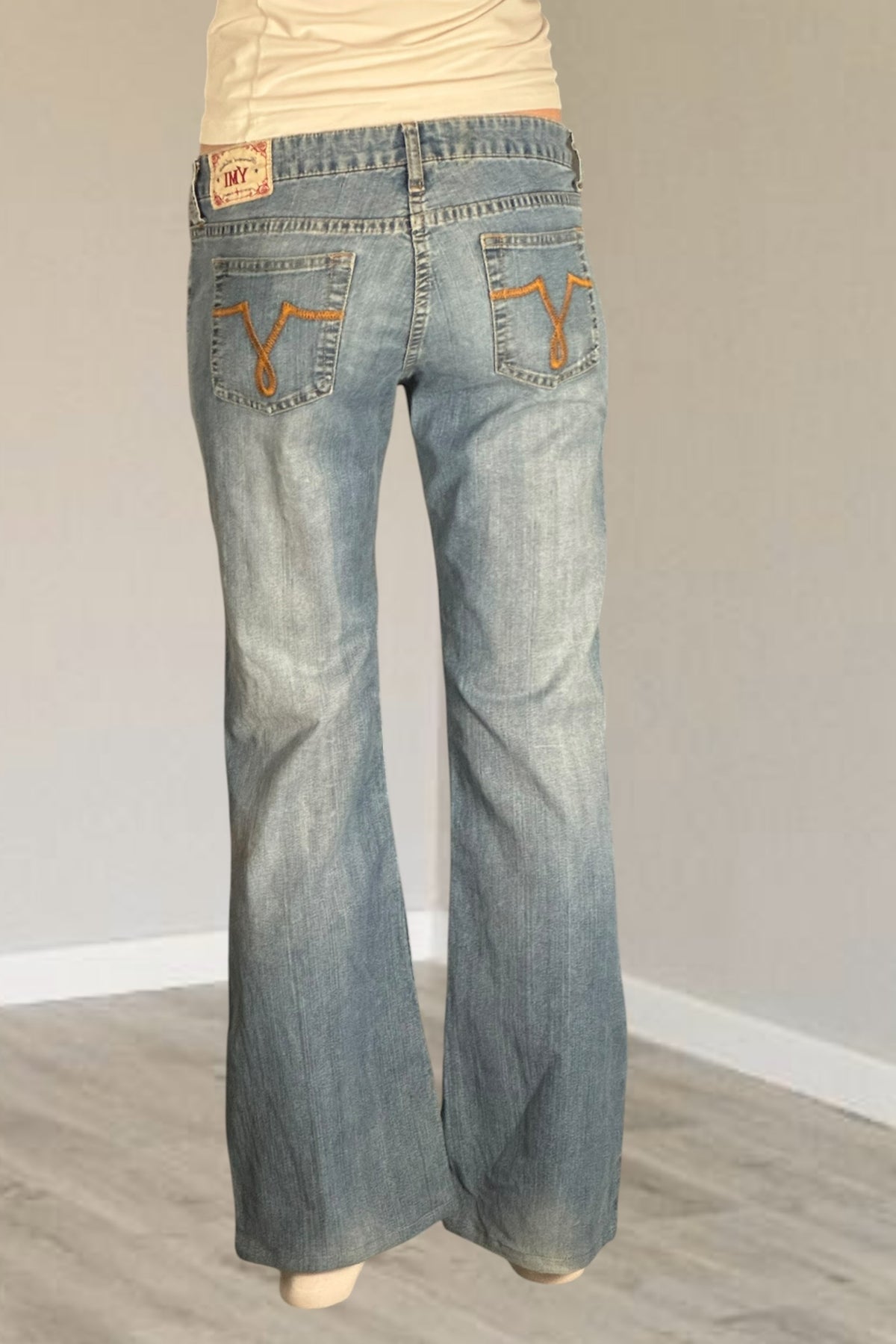 Lågmidjade jeans stl: S